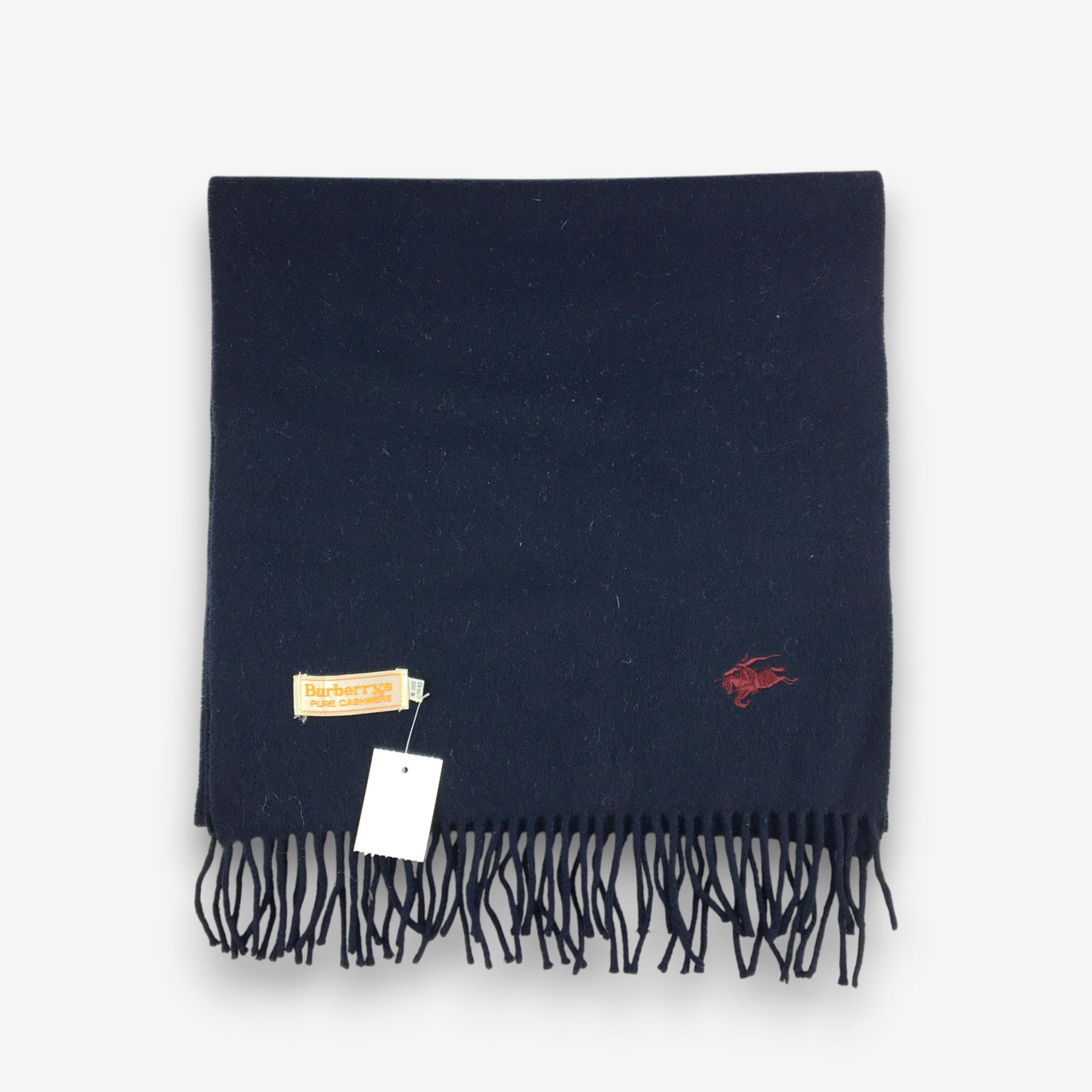Burberry Vintage Burberry Scarf Muffler Wool Cashmere Scarves Size ONE SIZE - 2 Thumbnail