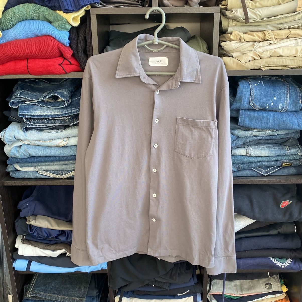Mr P. Designer Mr P. Basic Luxury oldmoney style overshirt Size US S / EU 44-46 / 1 - 1 Thumbnail