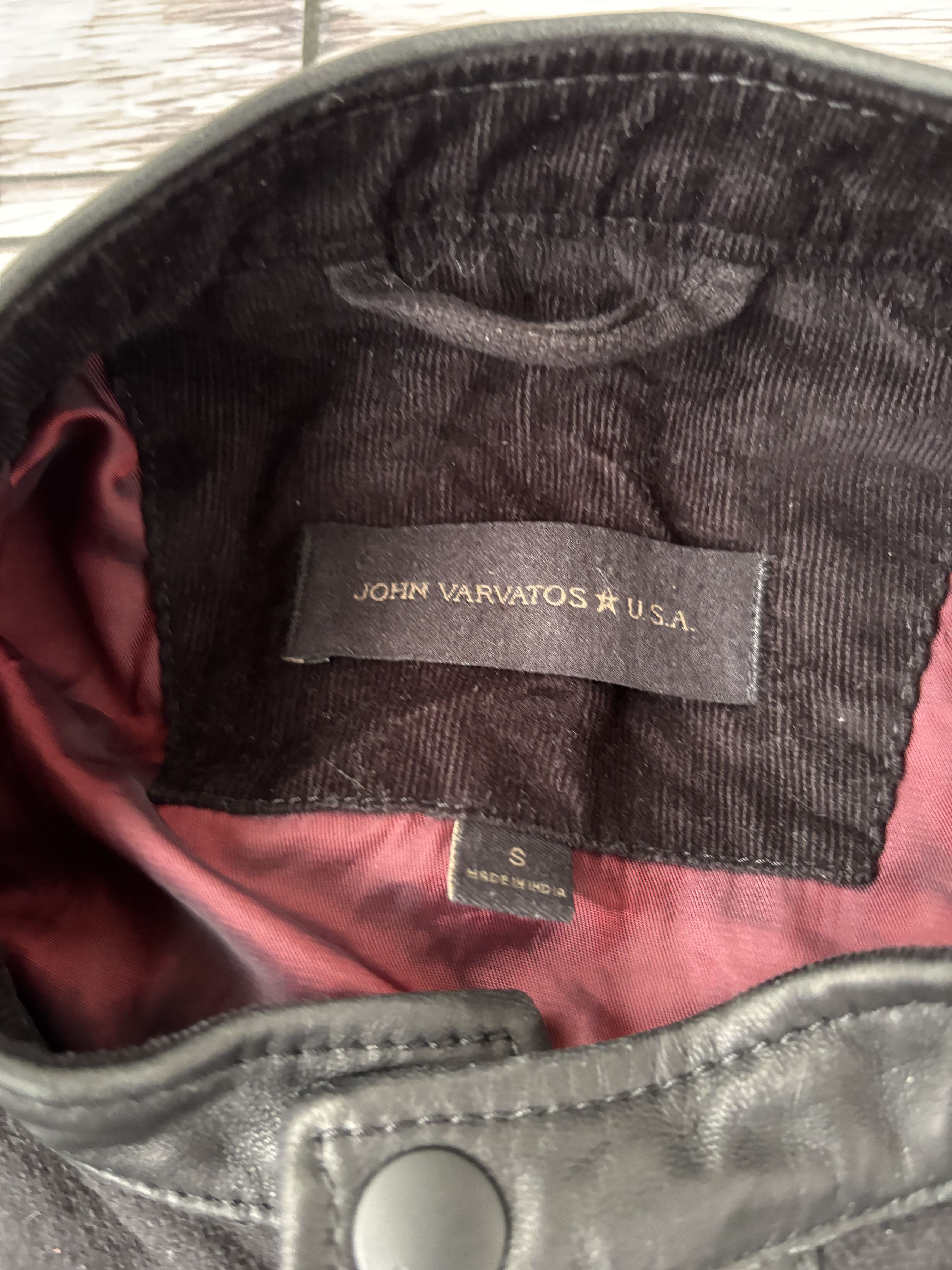 John Varvatos vtg crazy paris vibe John Varvatos Canvas Moto Jacket Size US S / EU 44-46 / 1 - 11 Thumbnail