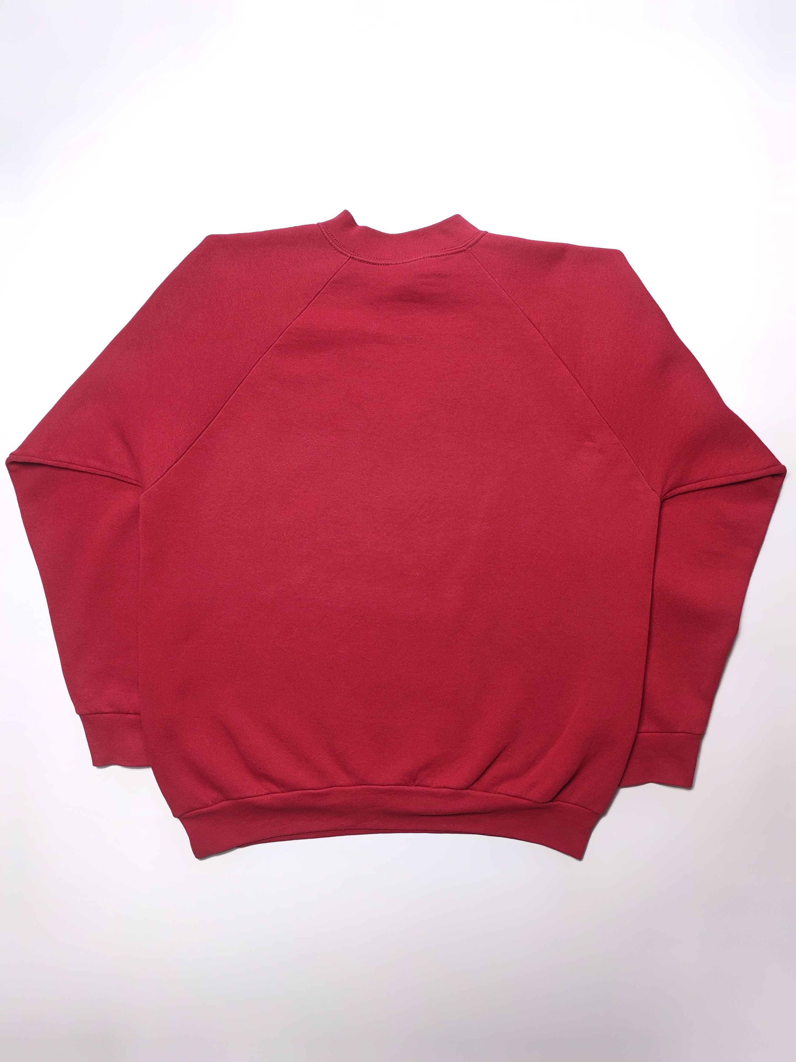 Fruit Of The Loom Vintage Blank Sweatshirt Size US XL / EU 56 / 4 - 8 Thumbnail