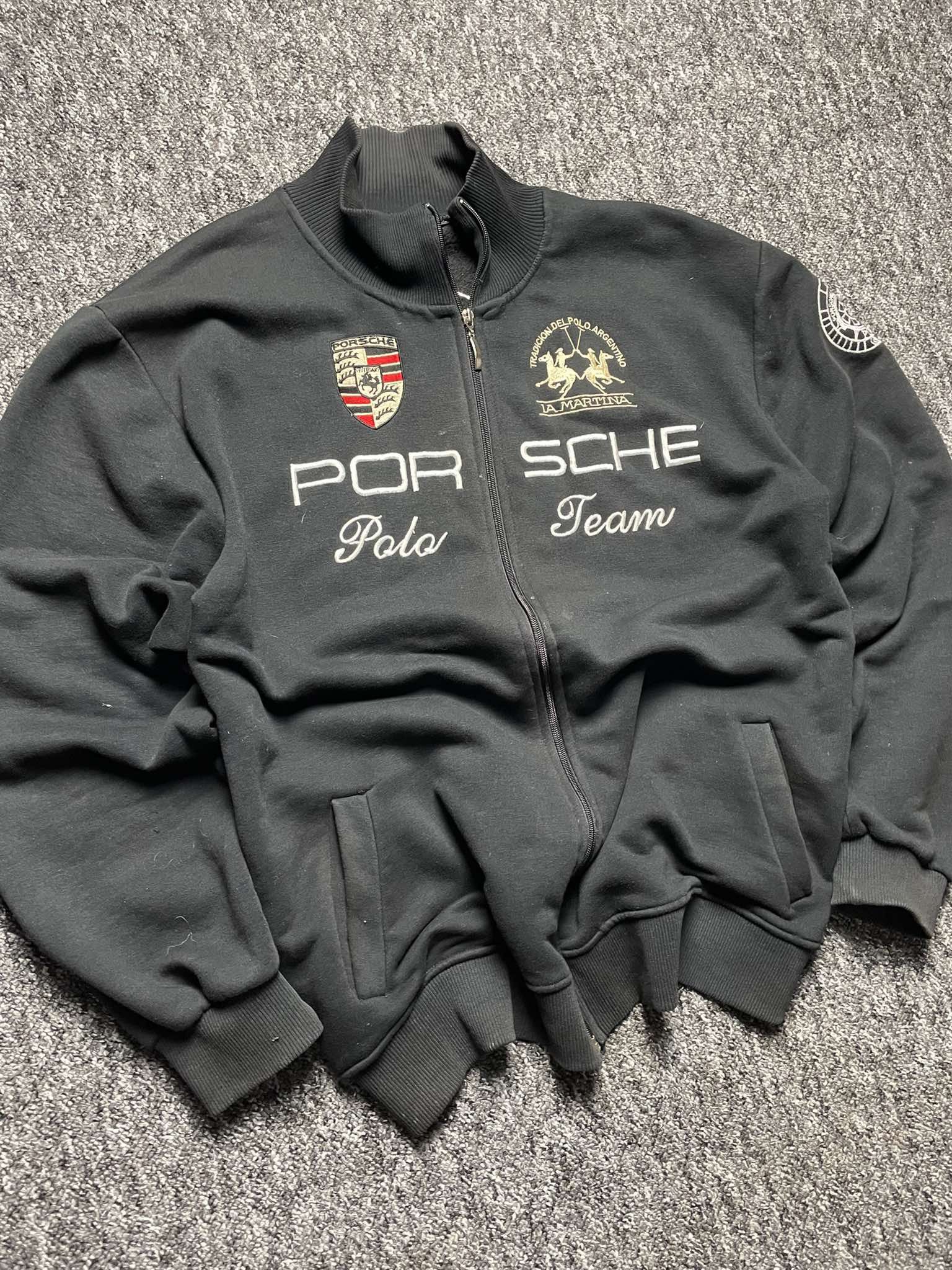Vintage Vintage Sweatshirt tracksuit zip-up Porsche avant garde Size US XXL / EU 58 / 5 - 1 Thumbnail