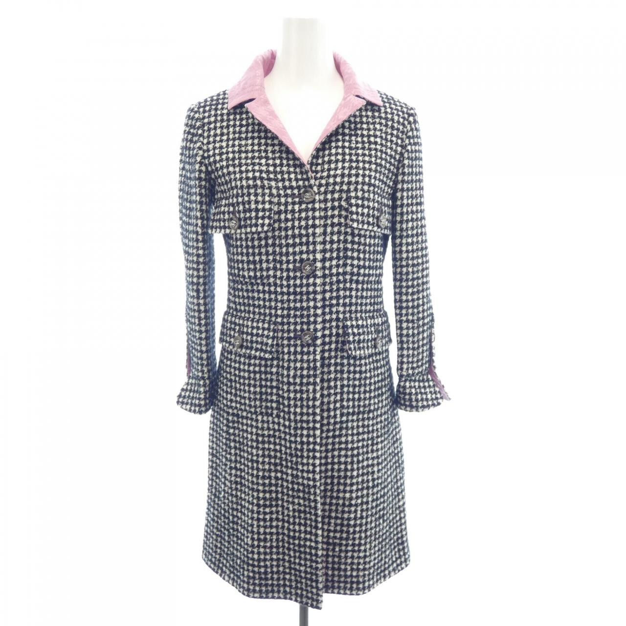 Chanel Chanel Chanel LOOK7 Wool Coat Others Outerwear P77681V69306 DUTY FREE for USA Size ONE SIZE - 1 Thumbnail