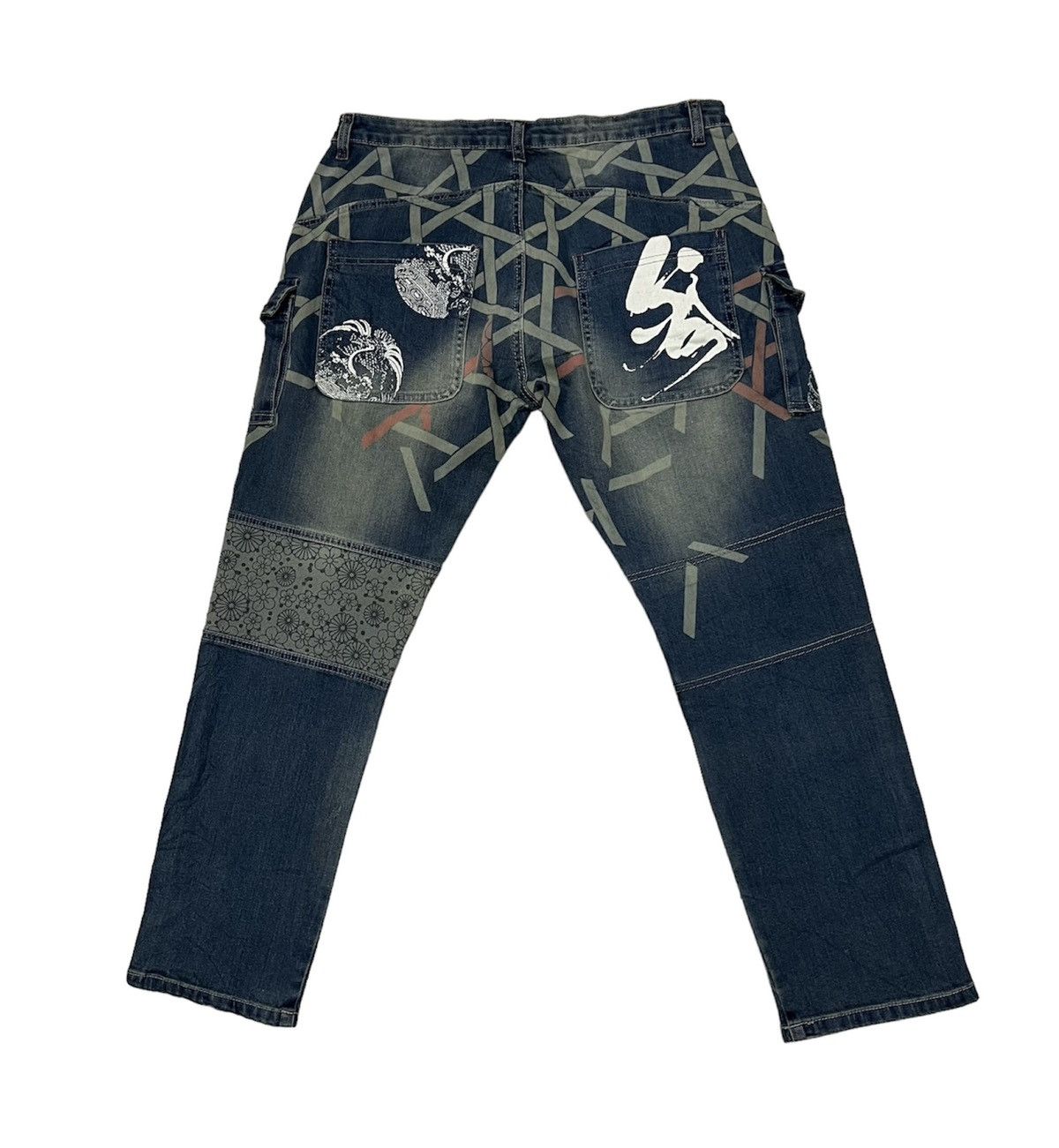 Vintage Sanmaruichi Jeans Embroidered 1st Version Size US 38 / EU 54 - 2 Thumbnail