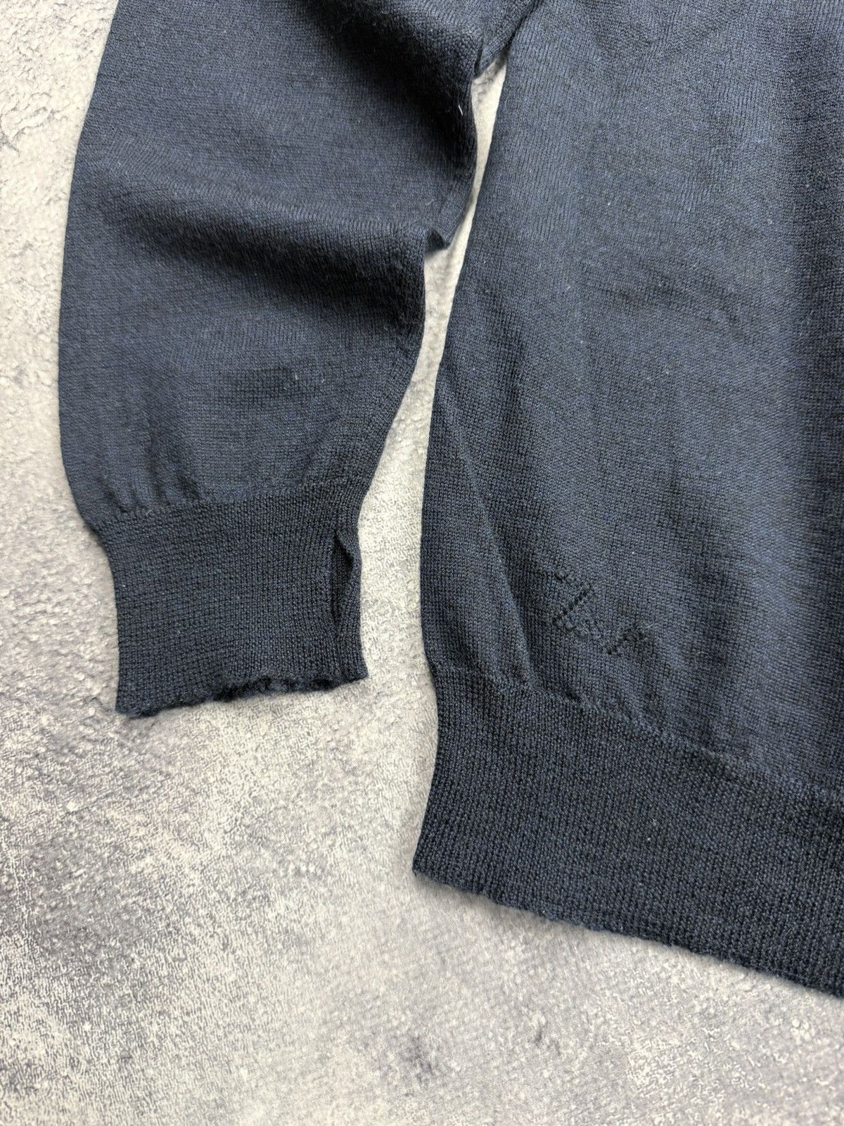 Zadig & Voltaire Zadiq & Voltaire Sweater Navy Jumper Big Logo Streetwear Size US M / EU 48-50 / 2 - 15 Thumbnail