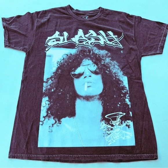 Band Tees × Vintage NEW SLASH VINTAGE WASHED GRAPHIC T-SHIRT SZ M Size US M / EU 48-50 / 2 - 1 Thumbnail