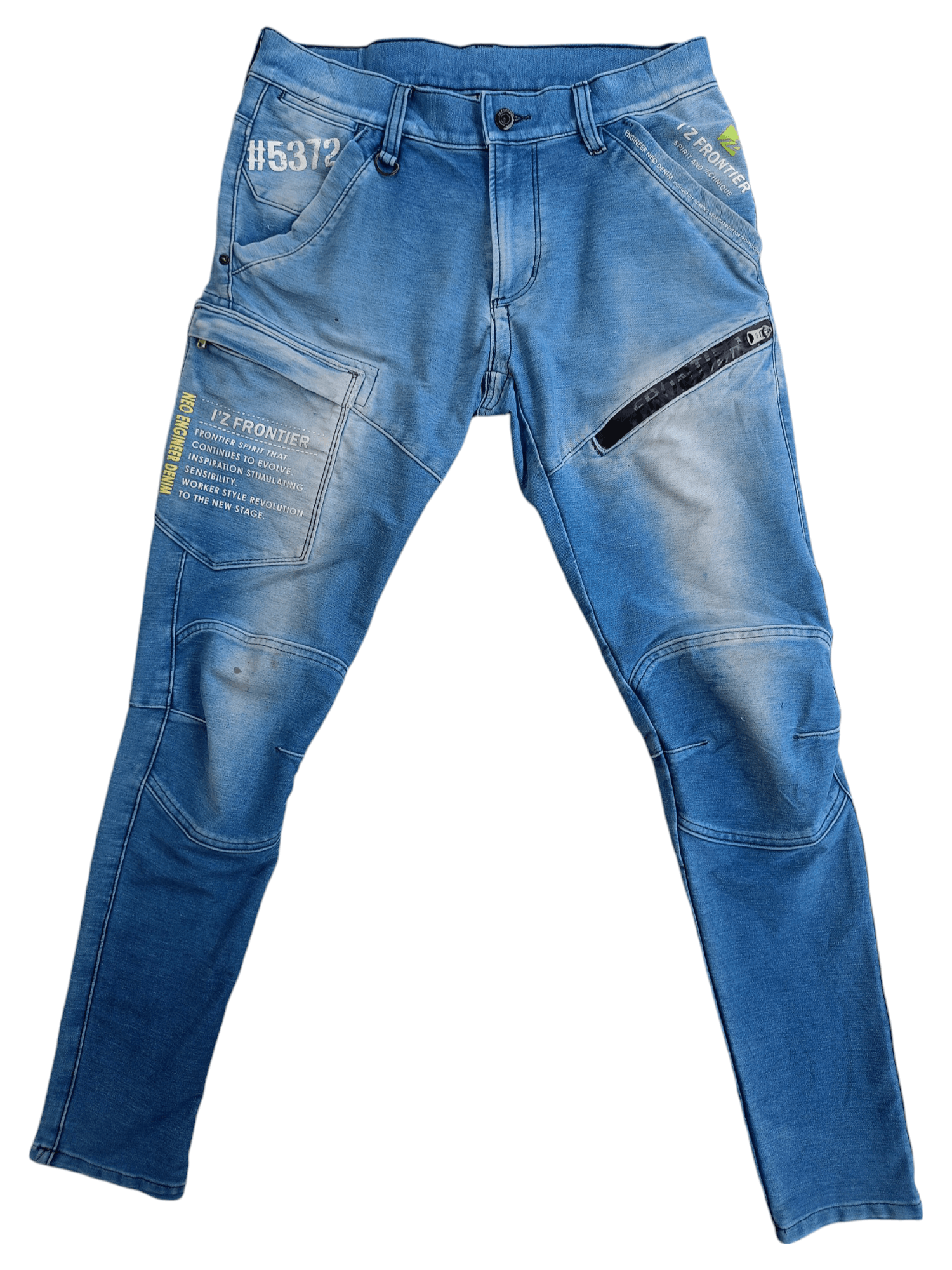 Japanese Brand × Vintage I'Z FRONTIER Neo Engineer Vintage Streetwear Denim Size US 29 - 1 Thumbnail