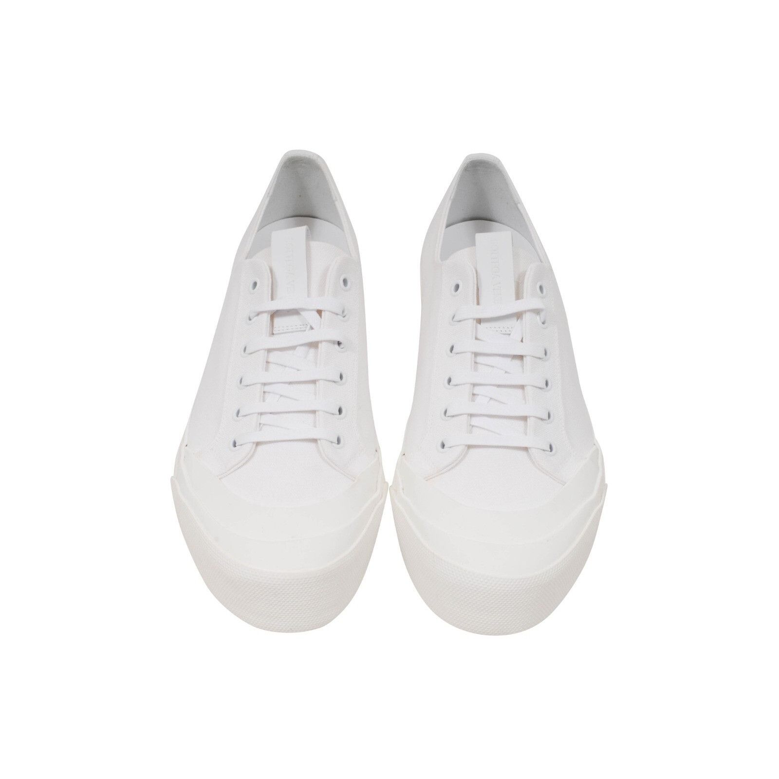 Bottega Veneta Speedster Sneakers White Canvas Size US 7 / EU 40 - 3 Thumbnail