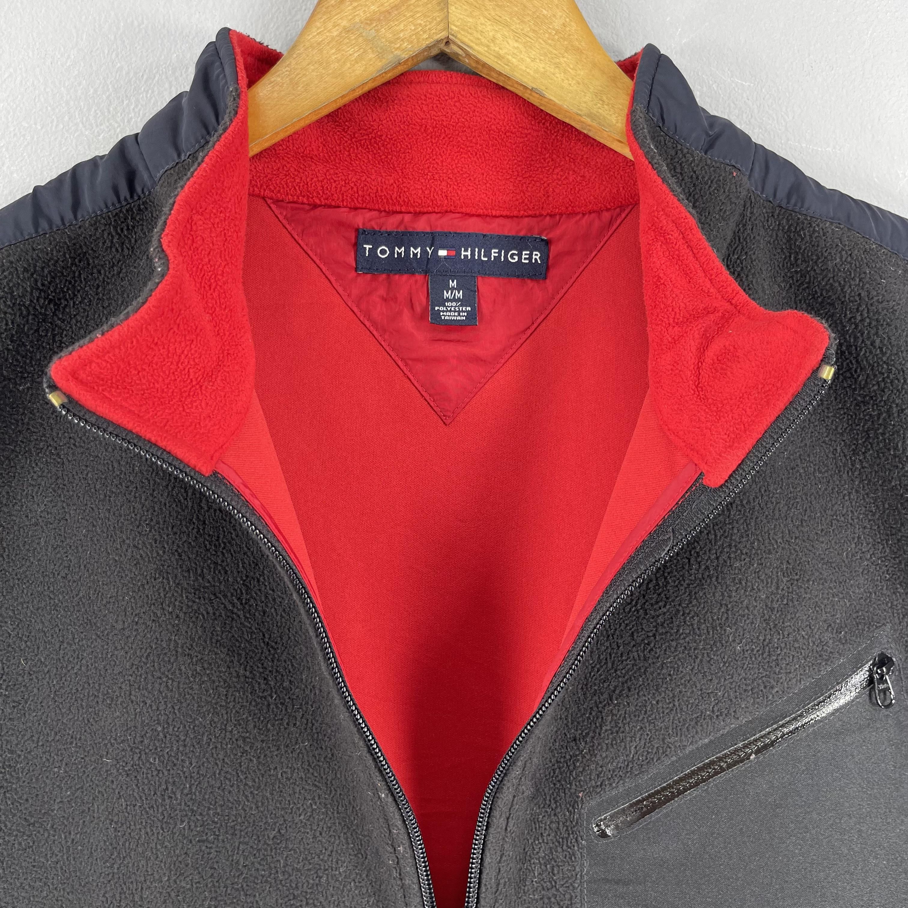 Tommy Hilfiger Vintage 90s TOMMY HILFIGER Fleece Vest Jacket Zip Up Size US M / EU 48-50 / 2 - 6 Thumbnail
