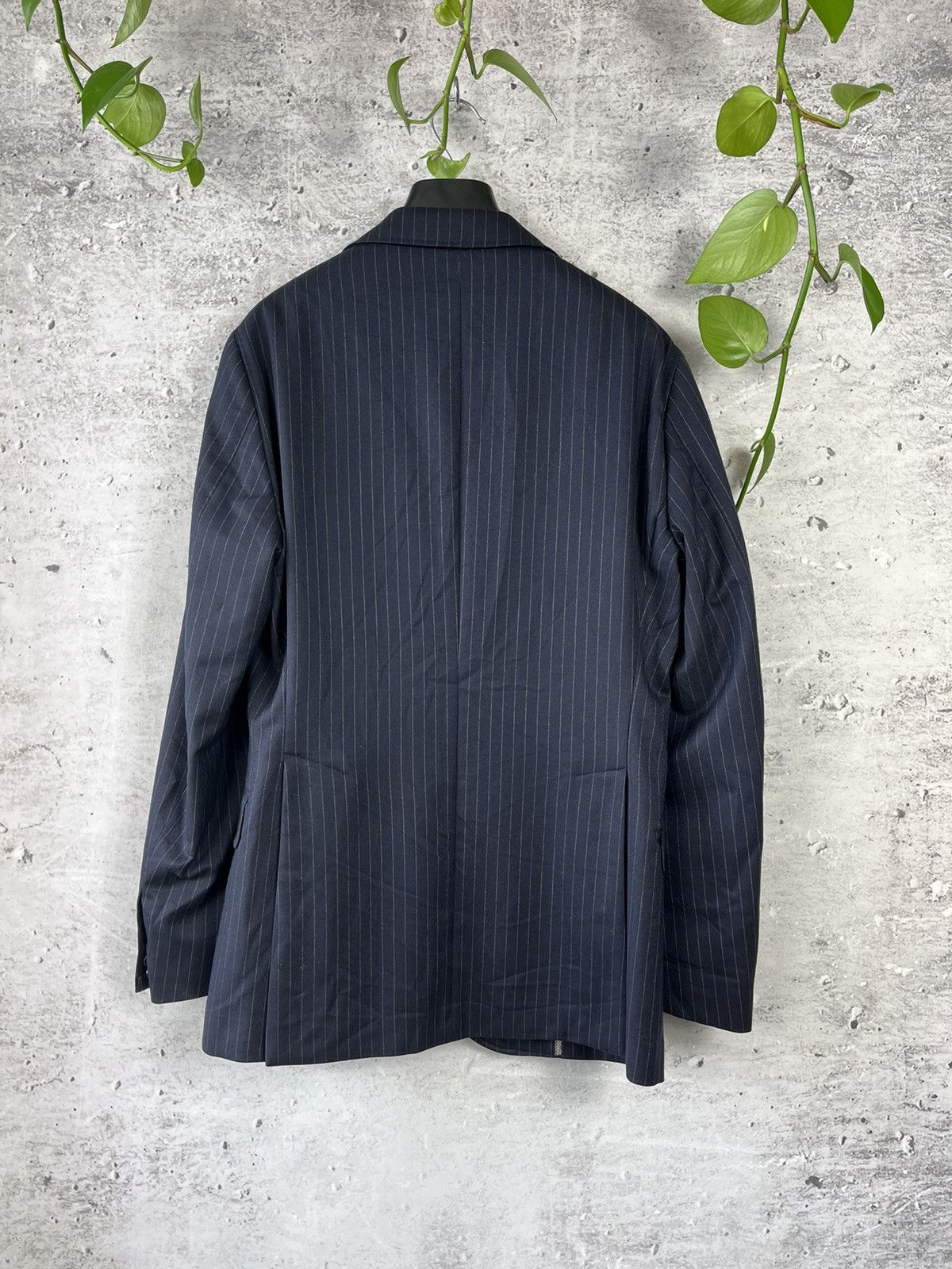 Morris × Vitale Barberis Canonico Morris - Wool Light Dandy Style Blazer 48 Size 48R - 8 Thumbnail