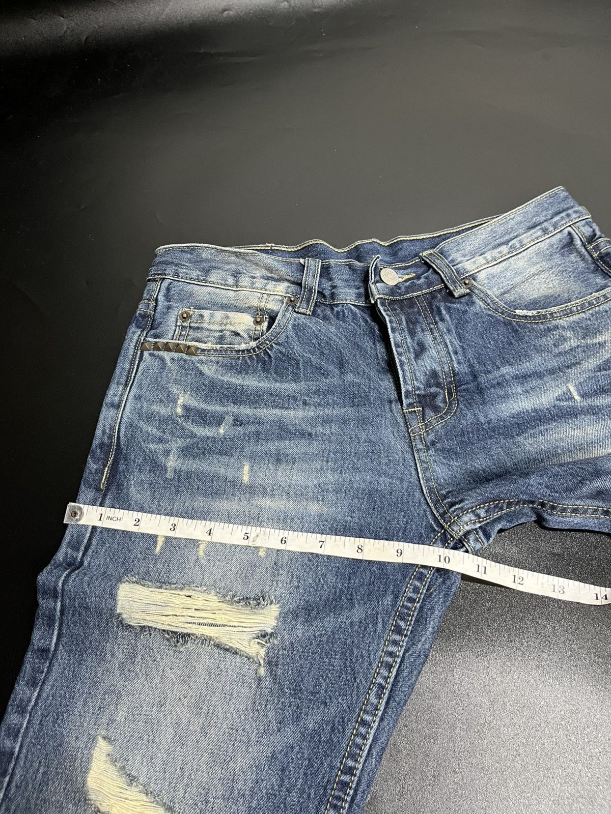 Hysteric Glamour Hysteric Glamour Distressed Punk Jeans Size US 30 / EU 46 - 15 Thumbnail