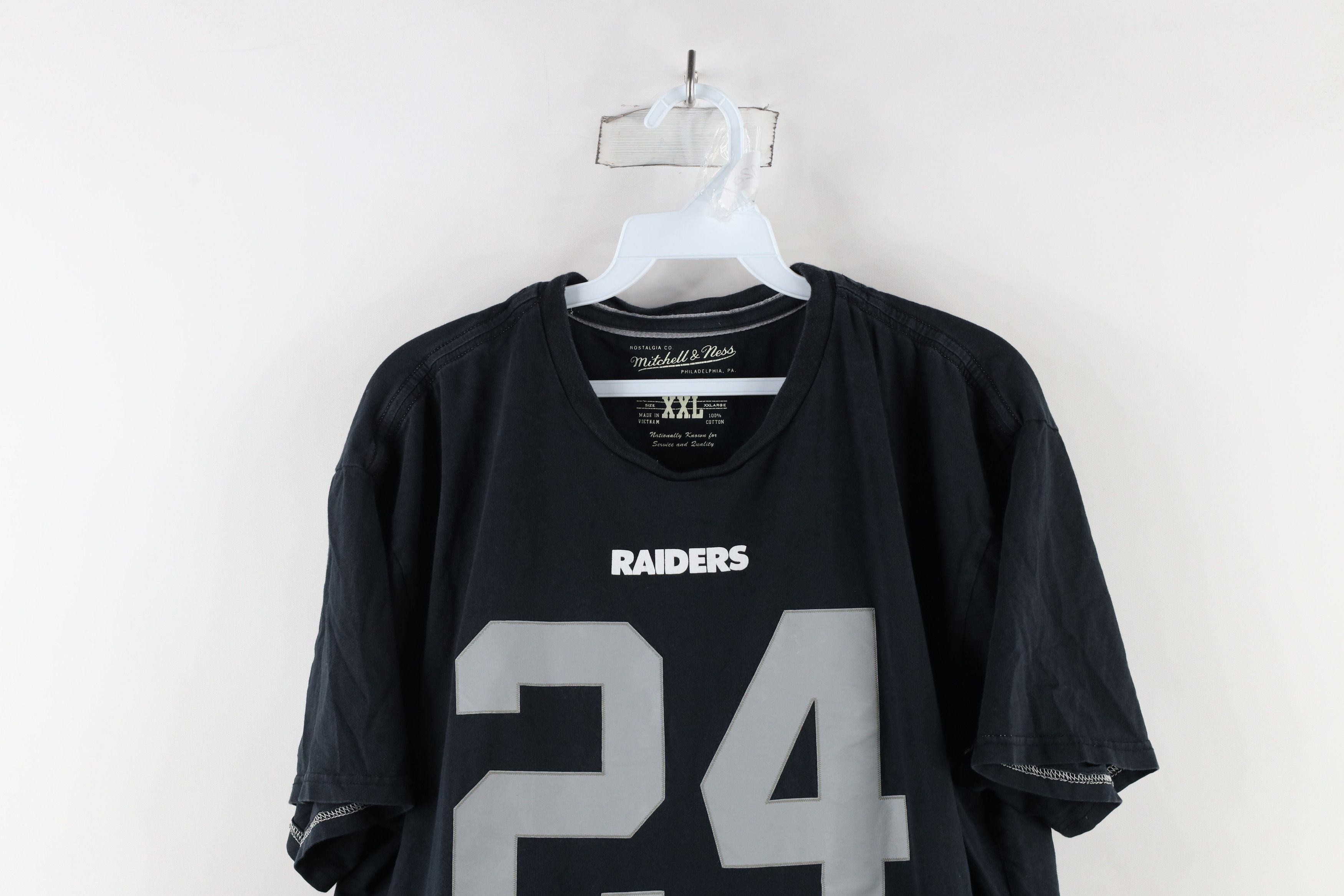 Mitchell & Ness × Vintage Mitchell & Ness Woodson Oakland Raiders Jersey T-Shirt Size US L / EU 52-54 / 3 - 2 Thumbnail