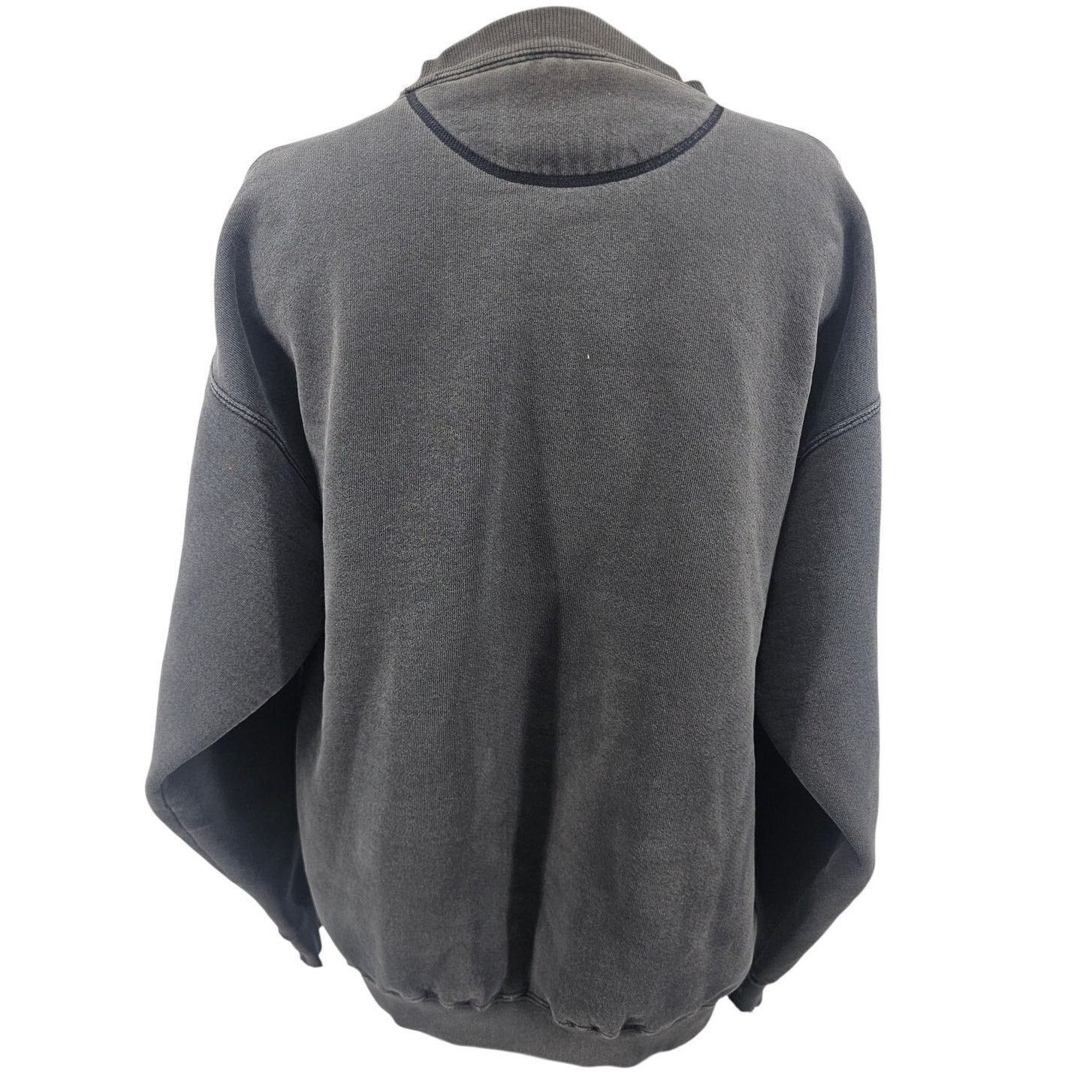 Hard Rock Cafe Vintage 90's Hard Rock Cafe Distressed Gray Sweatshirt L Size L / US 10 / IT 46 - 3 Thumbnail