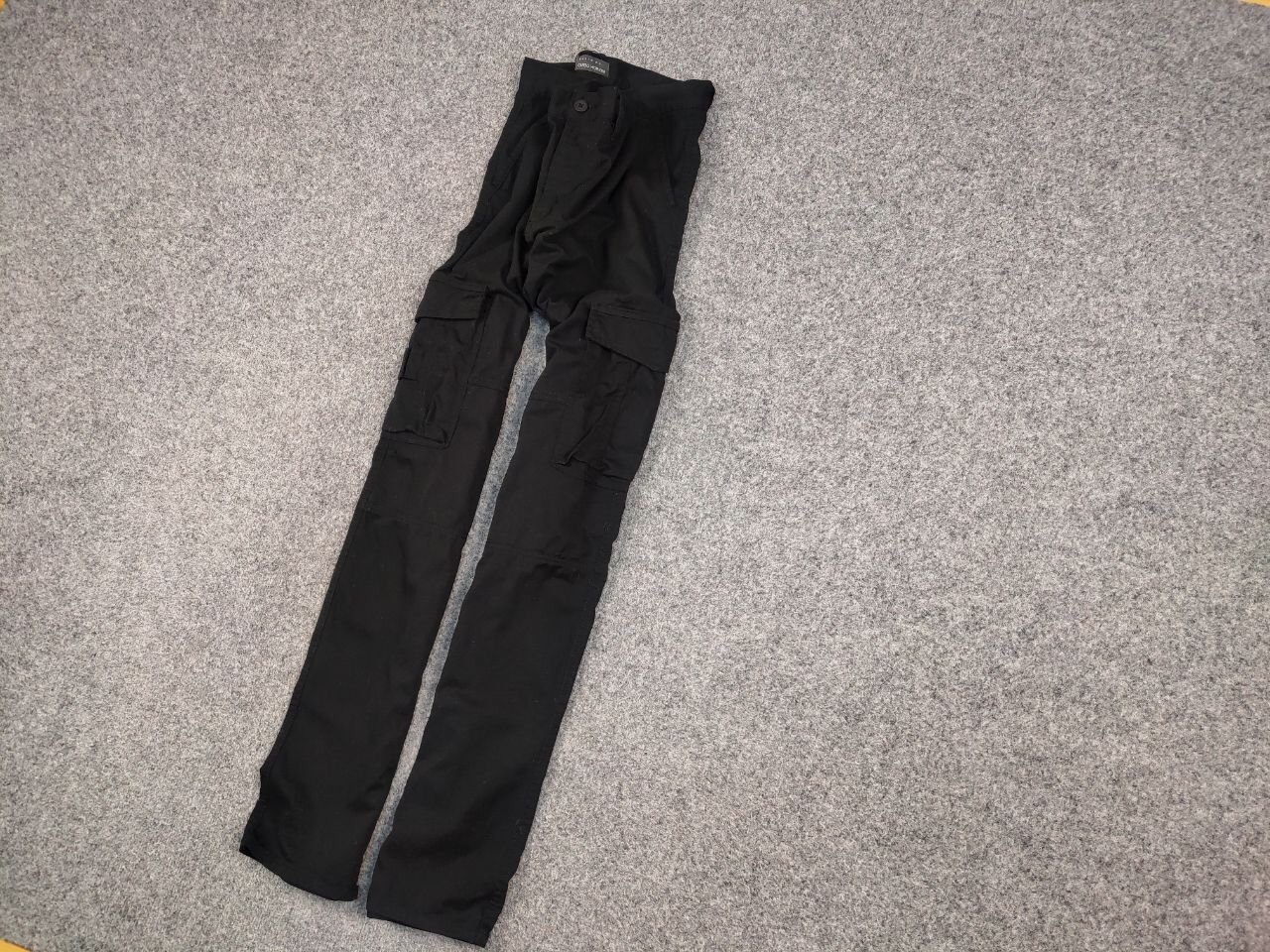 Japanese Brand Vintage 90's Japanese design black multi pocket Cargo Pants Size US 34 / EU 50 - 3 Thumbnail