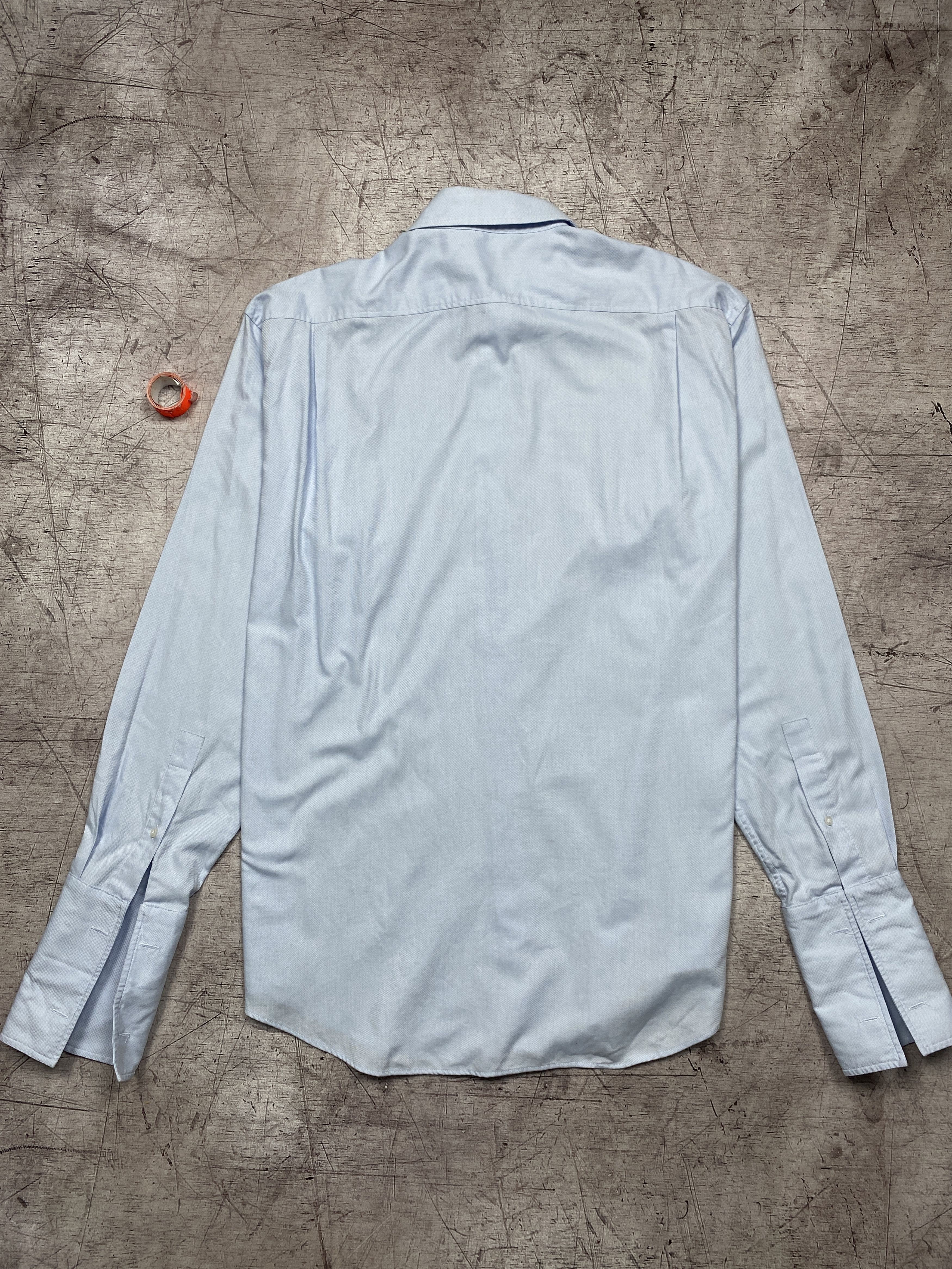 Yves Saint Laurent Yves Saint Laurent YSL Vintage Mens Long Sleeve Shirt Size US L / EU 52-54 / 3 - 7 Thumbnail