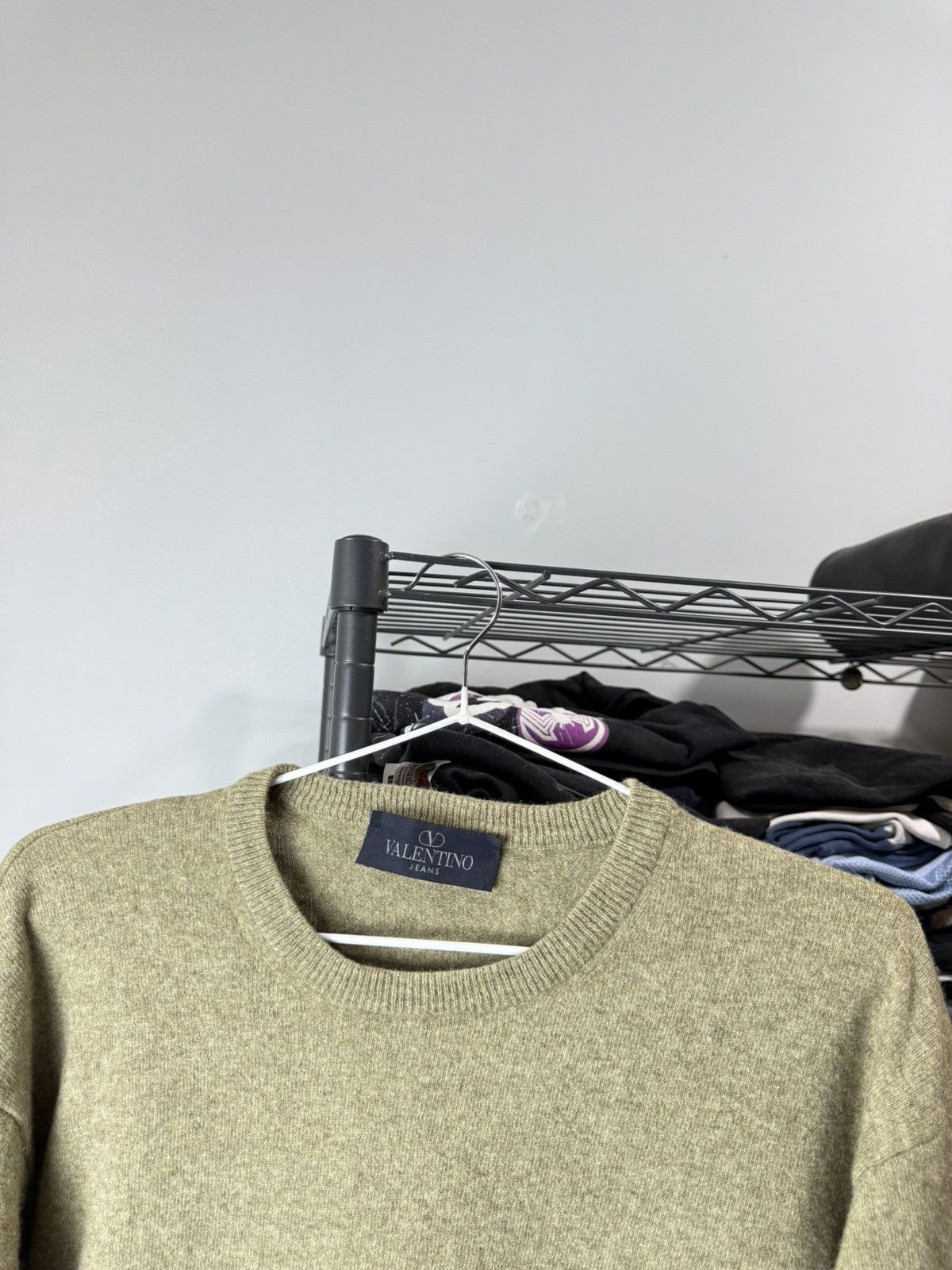 Valentino Rare! Vintage 80-90’s Valentino Jeans Wool Sweater Retro Size US S / EU 44-46 / 1 - 2 Thumbnail