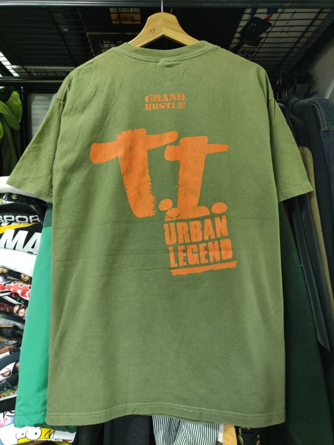 Rap Tees Vtg 00's T.I. Urban Legend Album Promo T-Shirt Size US XL / EU 56 / 4 - 2 Thumbnail