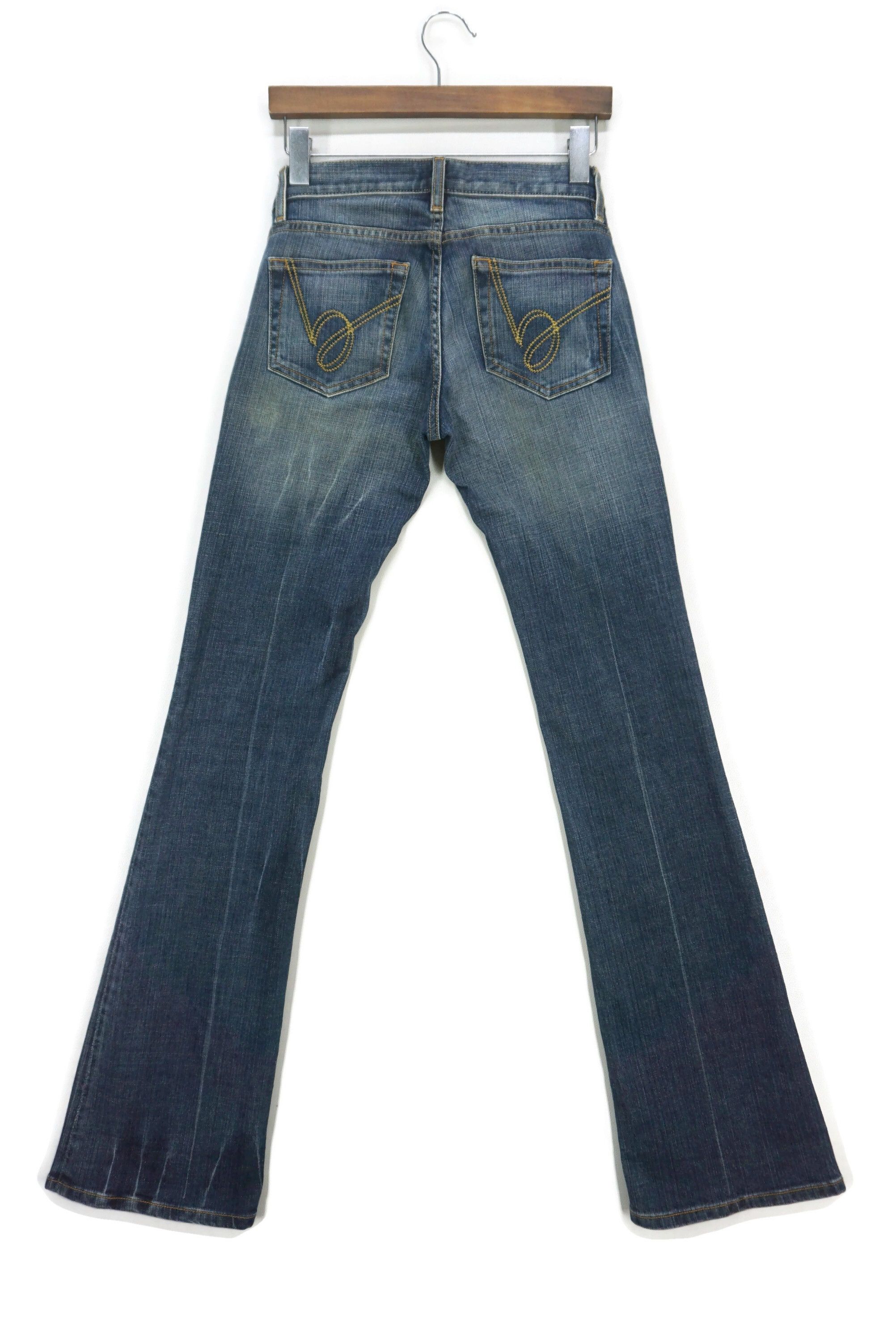 Bebe Vintage Bebe Jeans Made in USA Bootcut Low Rise Denim Size 26" / US 2 / IT 38 - 1 Thumbnail