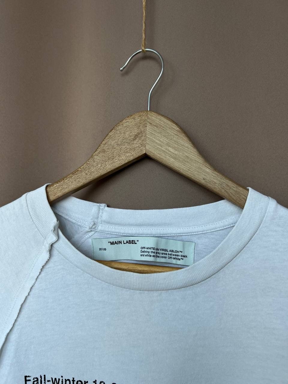Off-White Off-White Ruined Factory Oversized T-Shirt Mens Size S Size US S / EU 44-46 / 1 - 12 Thumbnail