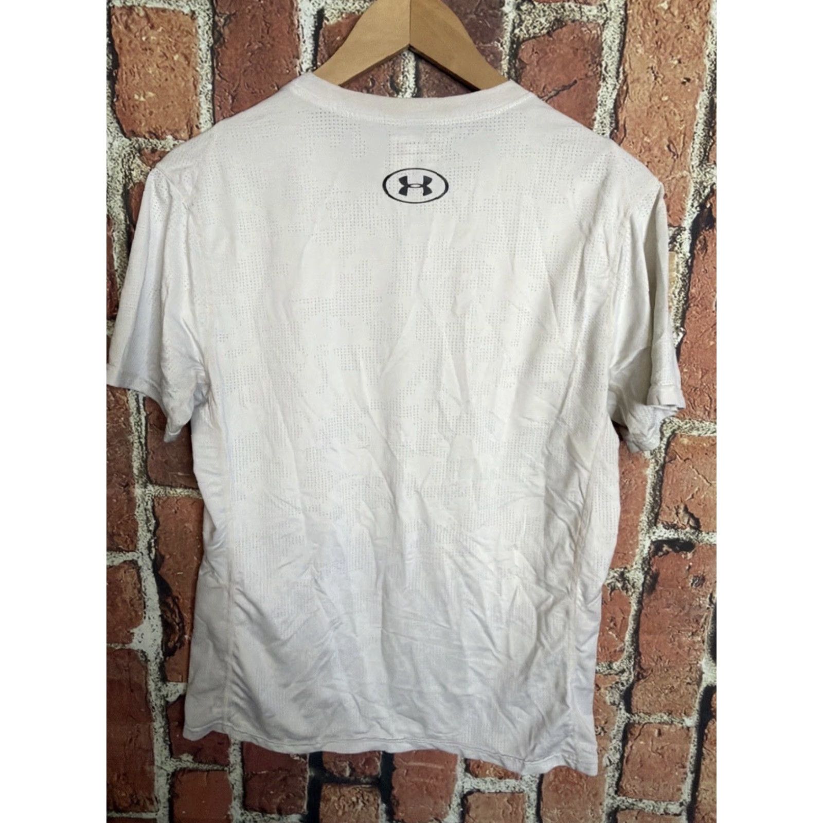 Under Armour Under Armour HeatGear Compression Top Men's White XL Size US XL / EU 56 / 4 - 3 Thumbnail