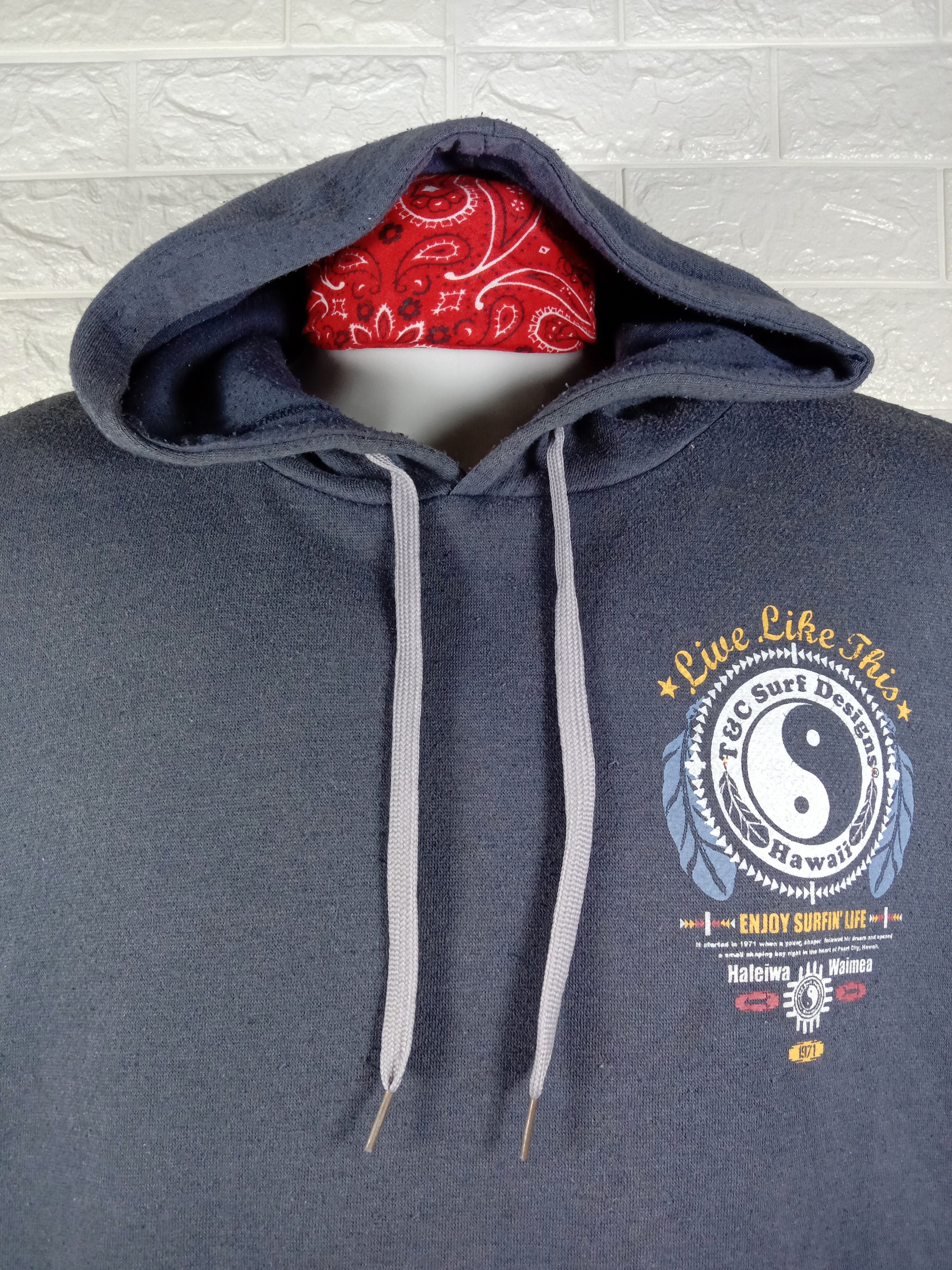 Japanese Brand Vintage T&C Surf Design Hawaiian Sweatshirt Size US L / EU 52-54 / 3 - 5 Thumbnail