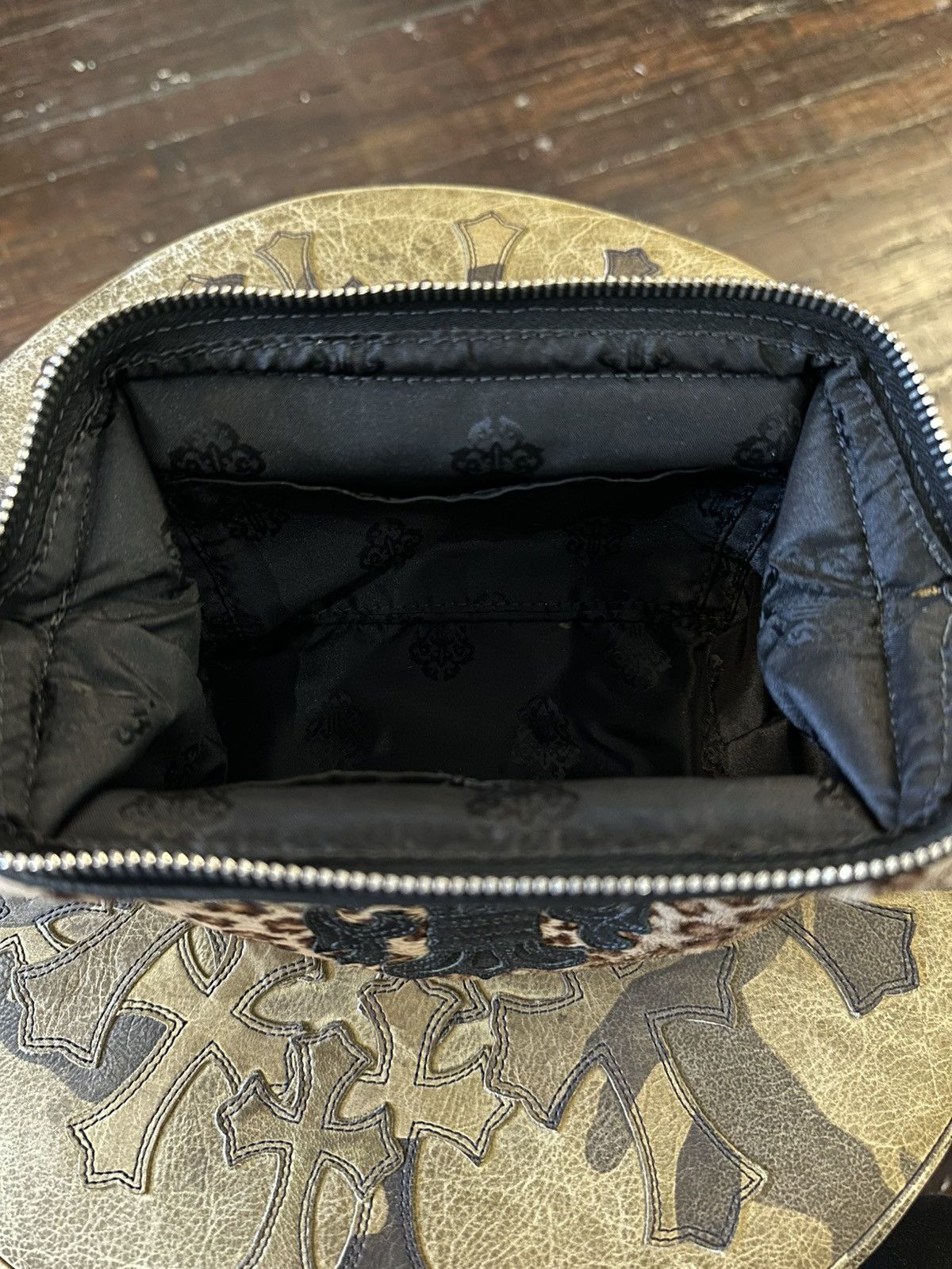 Chrome Hearts CHROME HEARTS CHEETAH PATCH MINI TRAVEL BAG Size ONE SIZE - 5 Thumbnail
