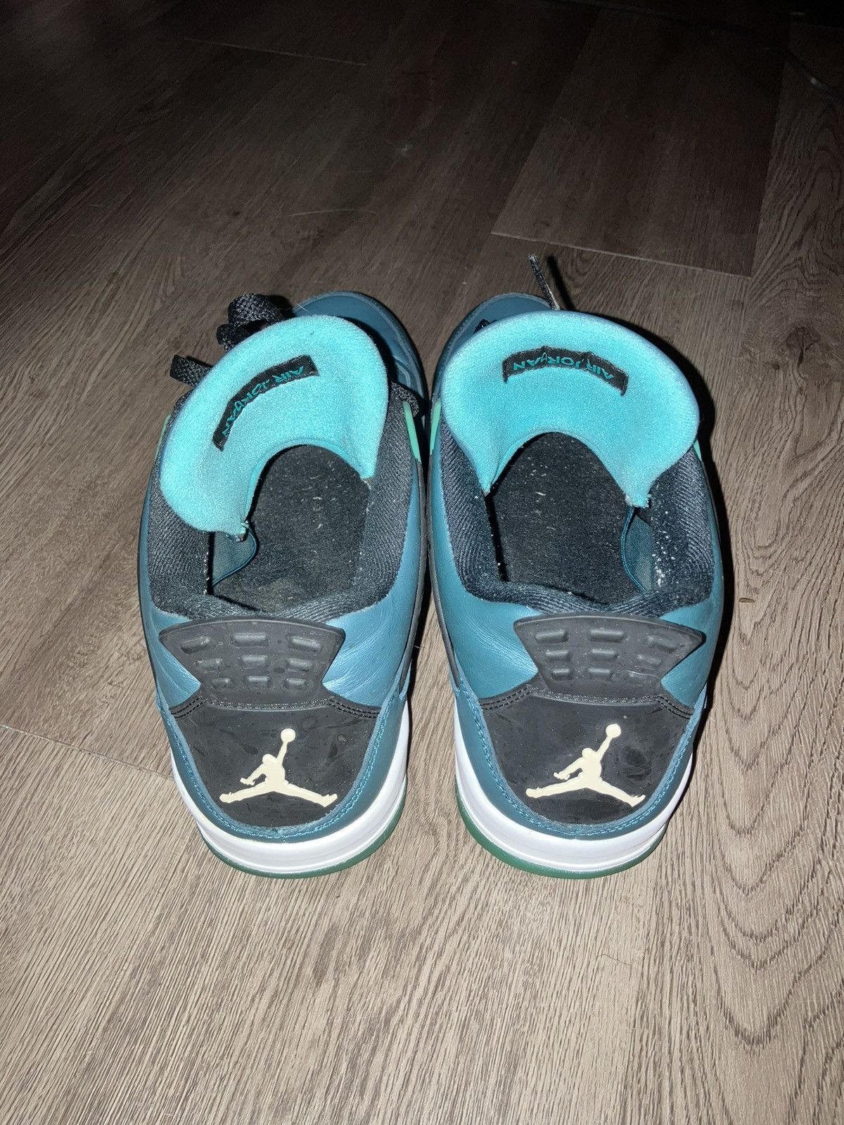 Jordan Brand × Nike Jordan 4 Retro Teal 30th Anniversary SIZE 12 Size US 12 / EU 45 - 3 Thumbnail