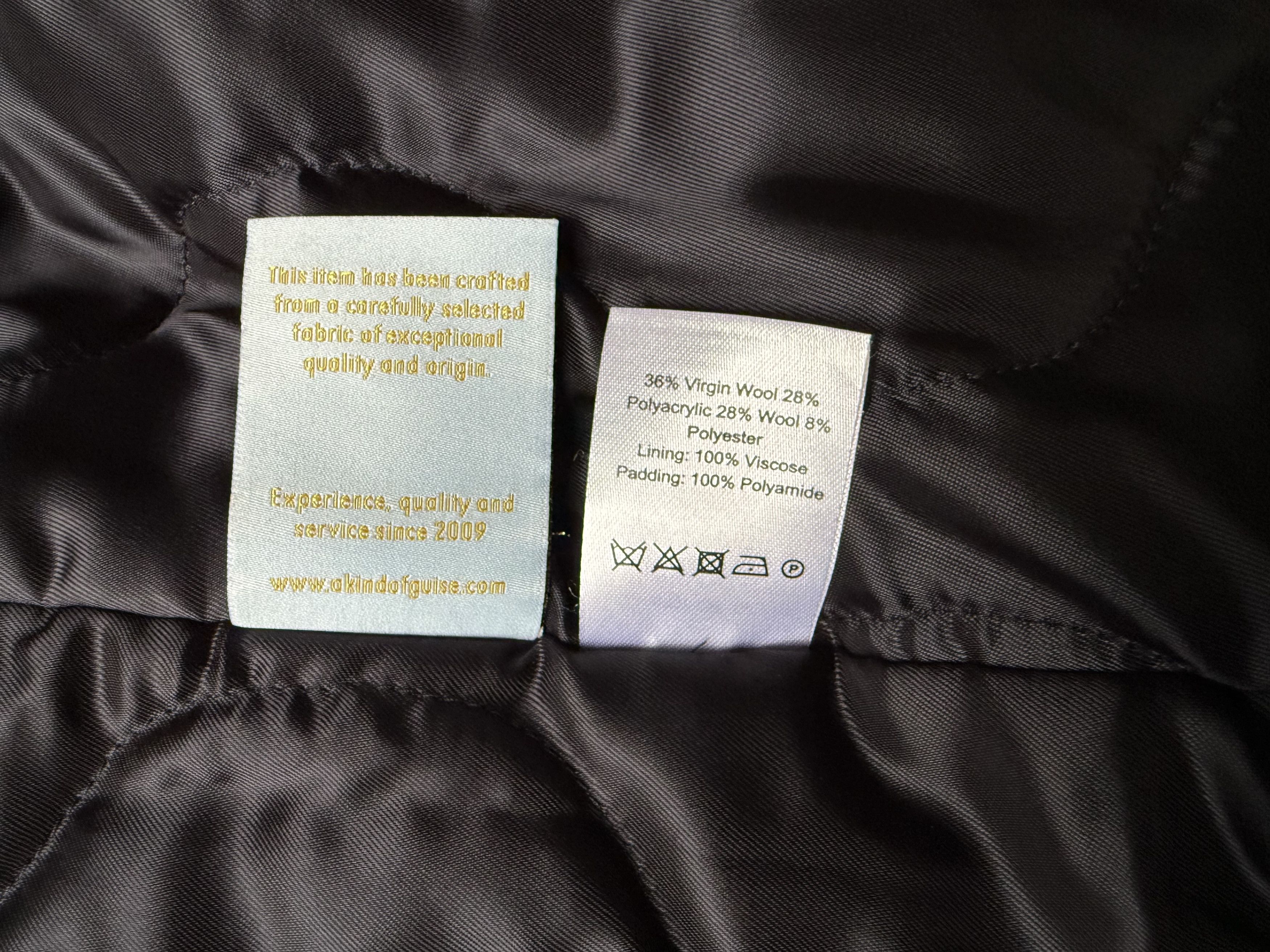 A Kind Of Guise Mcnamara Mac Coat - Blue Night (Tailored/shortened XS) Size US S / EU 44-46 / 1 - 14 Thumbnail