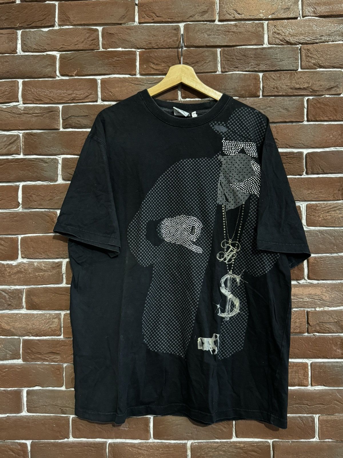 Karl Kani 00s Karl Kani Rhinestones Gangsta Rap Shirt Rare Vintage Y2k Size US XXL / EU 58 / 5 - 1 Thumbnail