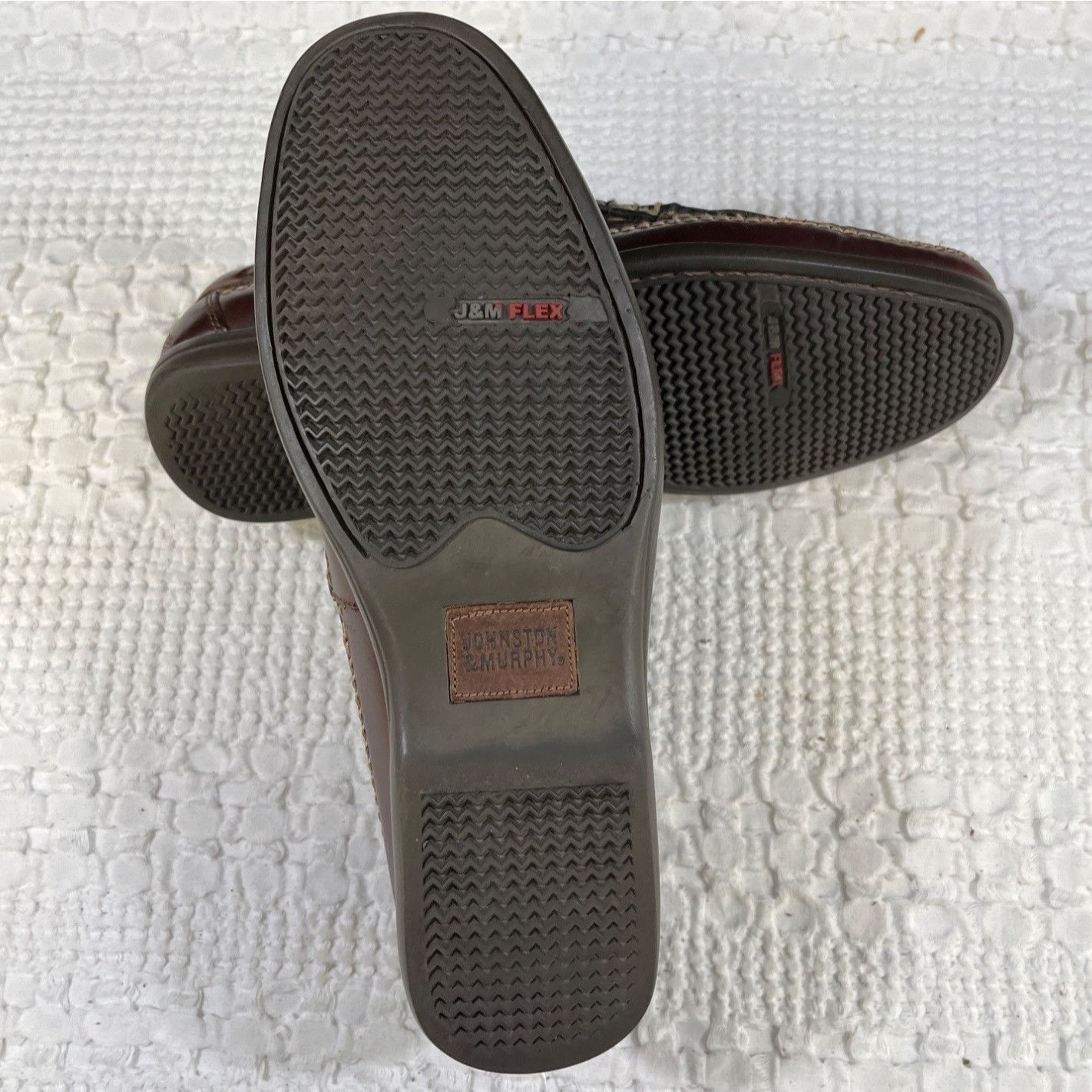 Johnston & Murphy Johnston & Murphy Men's Black/Brown Shoes/Loafers Sz 9.5M SK Size US 9.5 / EU 42-43 - 5 Thumbnail