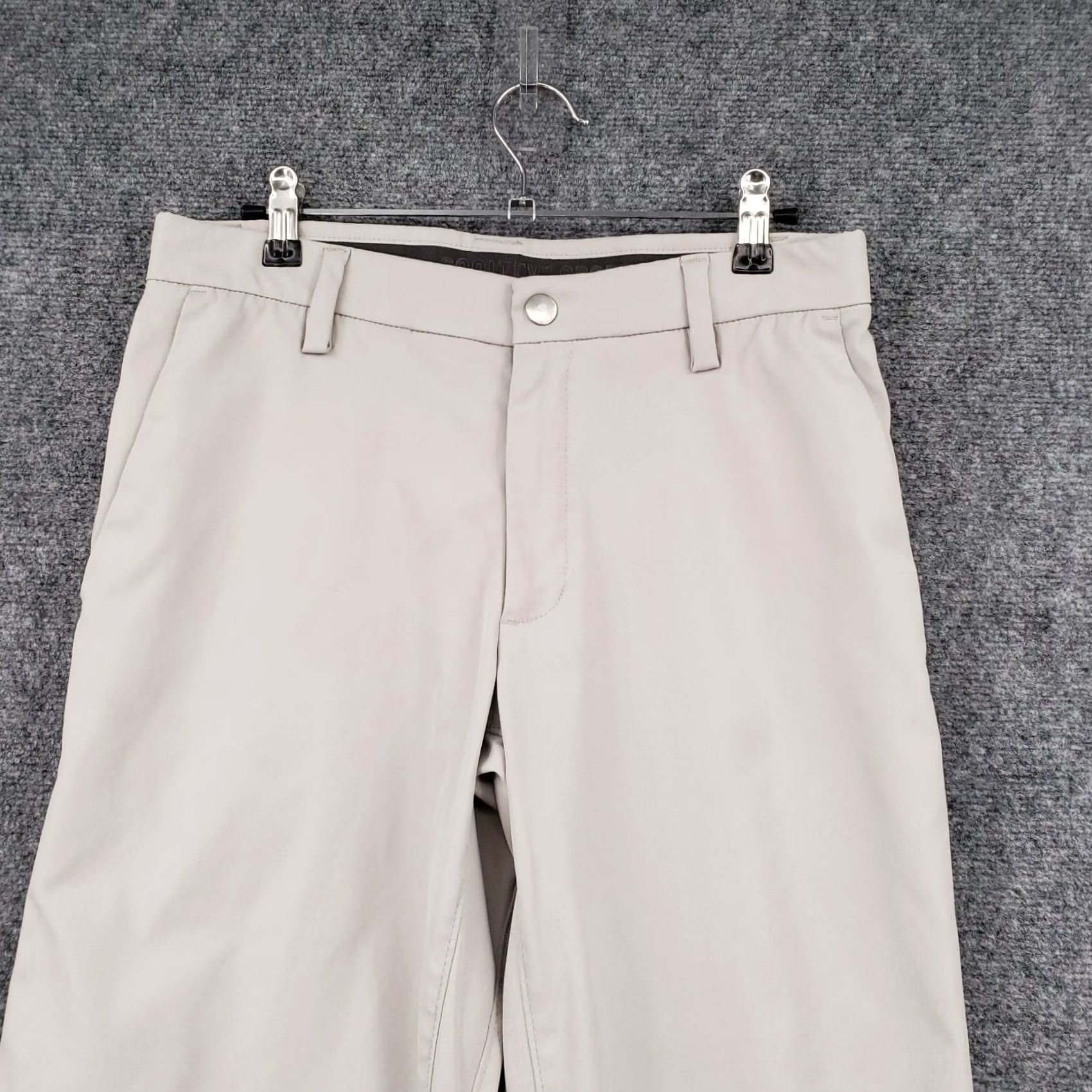 Lee Lee Mens Pants 30x30 Beige Golf Performance Stretch Straight Leg Size US 30 / EU 46 - 3 Thumbnail