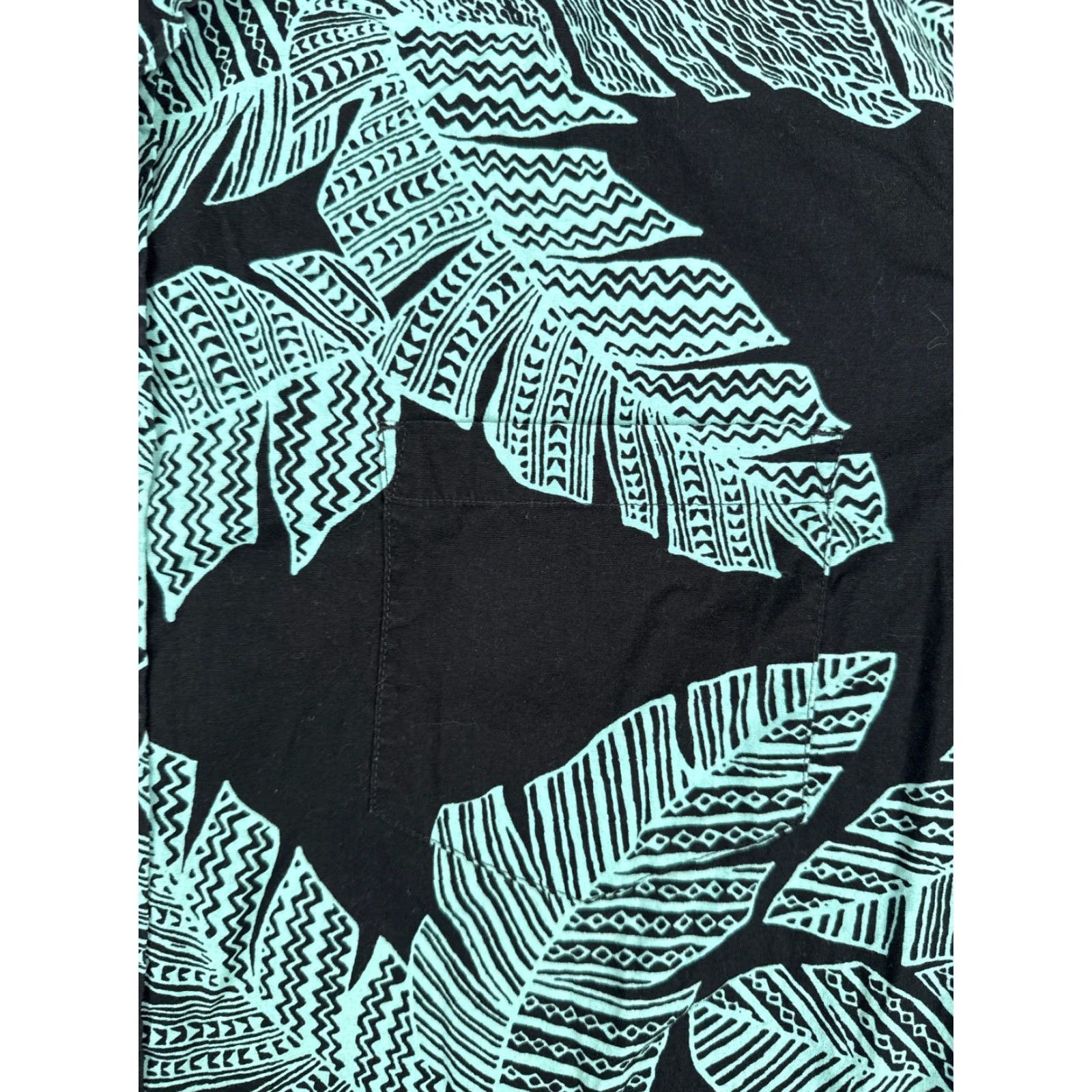 Vintage Cooke Street Shirt Men 2XL XXL Black Palm Leaf Hawaiian Button Up Cotton Casual Shirt Size US XXL / EU 58 / 5 - 6 Thumbnail