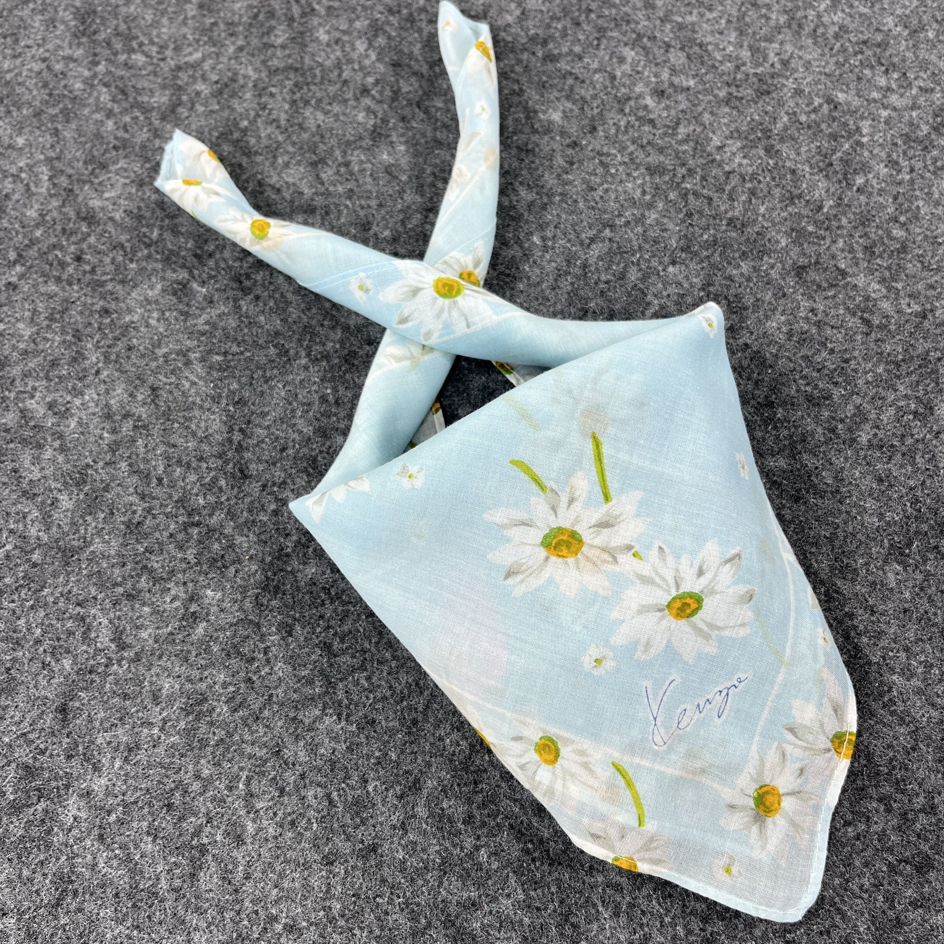 Kenzo × Vintage Kenzo Handkerchief / Bandana / Neckerchief / Headscarf B312 Size ONE SIZE - 9 Thumbnail