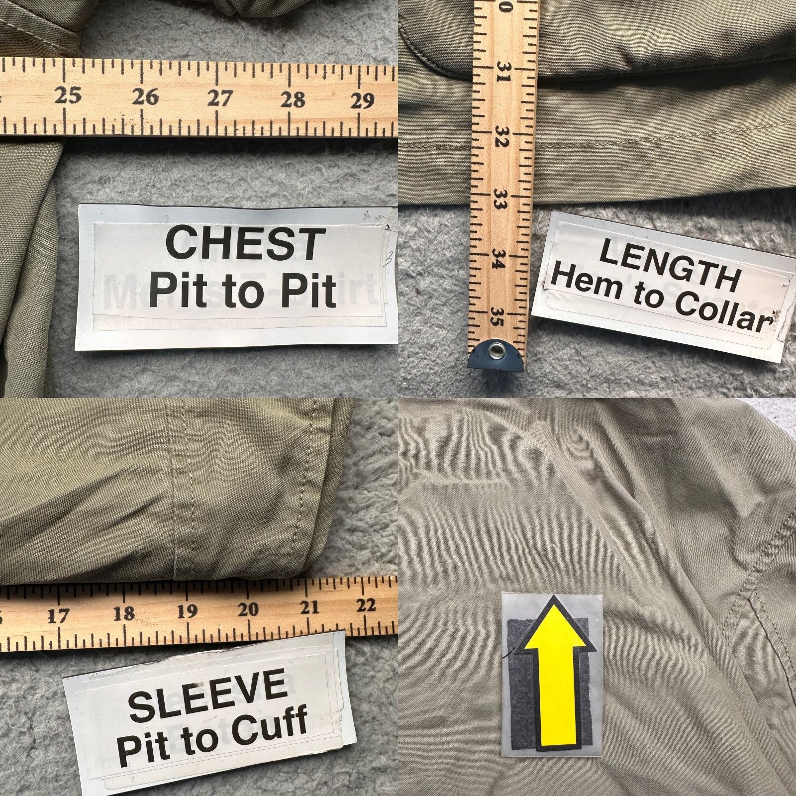 Eddie Bauer VINTAGE Eddie Bauer Button Canvas Field Barn Coat Jacket Mens XLT Tall Olive Green Size US XL / EU 56 / 4 - 9 Thumbnail