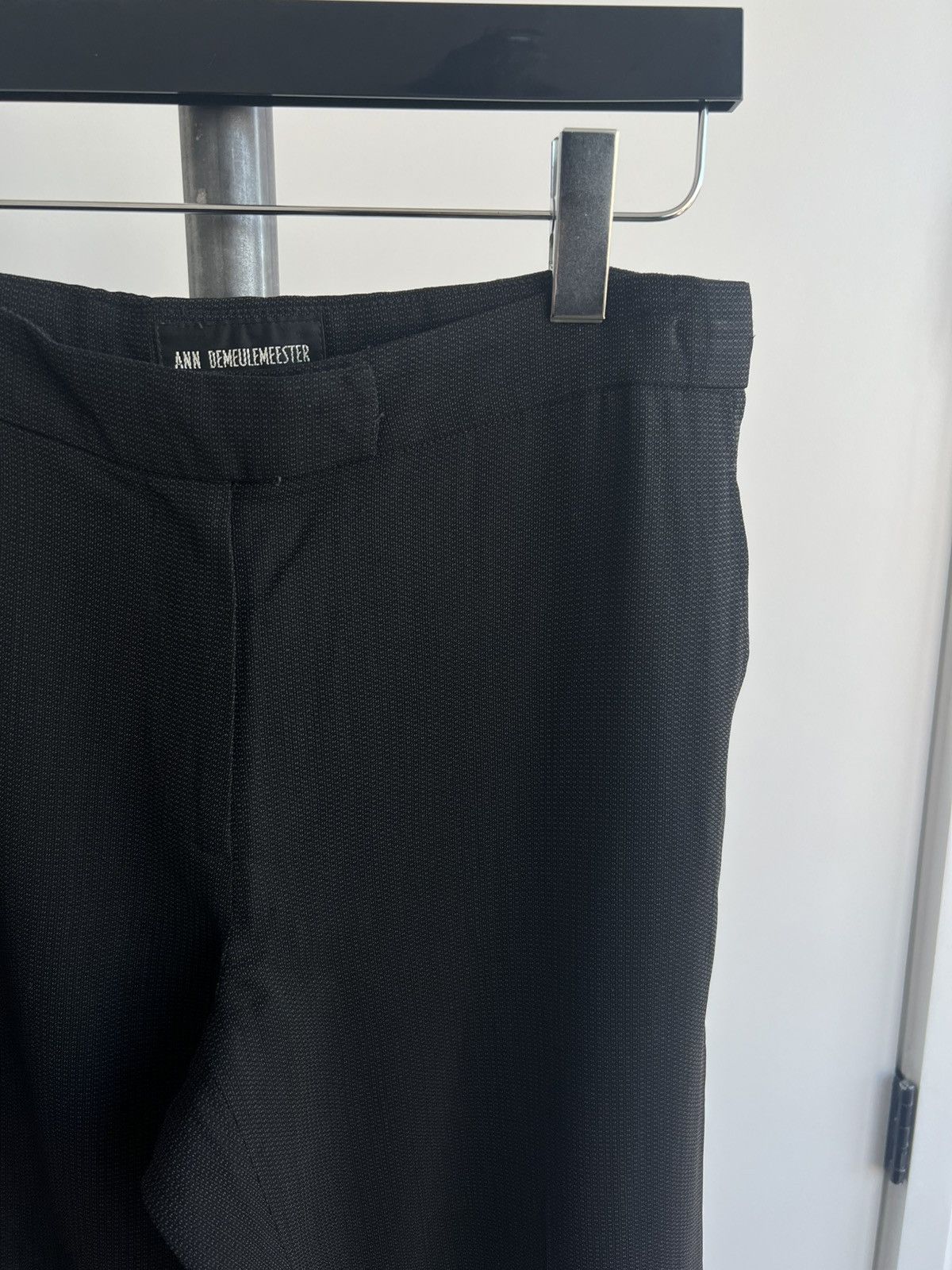 Ann Demeulemeester 90s Zipper-Waist Trousers Size 27" / US 4 / IT 40 - 4 Thumbnail