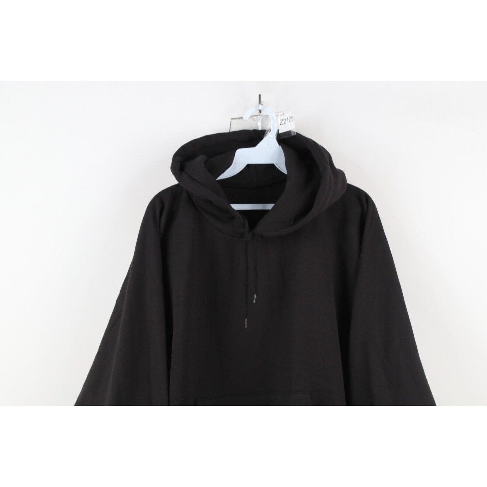 Yeezy New YZY Supply Kanye West S/M Blank Boxy Fit Hoodie Black Size US S / EU 44-46 / 1 - 2 Thumbnail