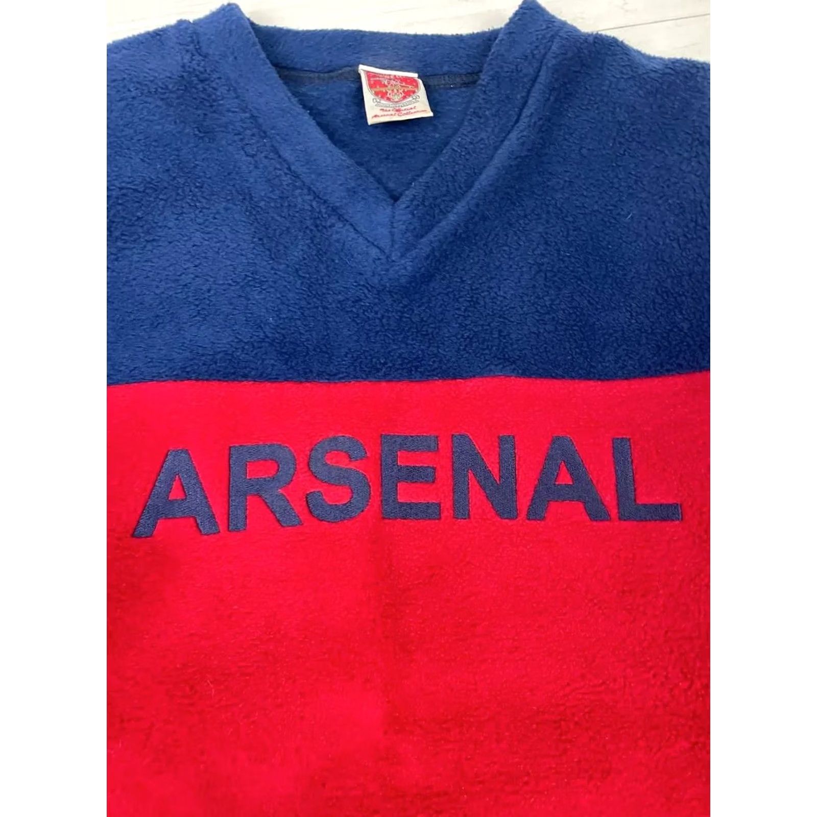 Vintage Vintage Arsenal Sweatshirt Men Size XL Red Fleece Soccer Football 90s Size US XL / EU 56 / 4 - 6 Thumbnail