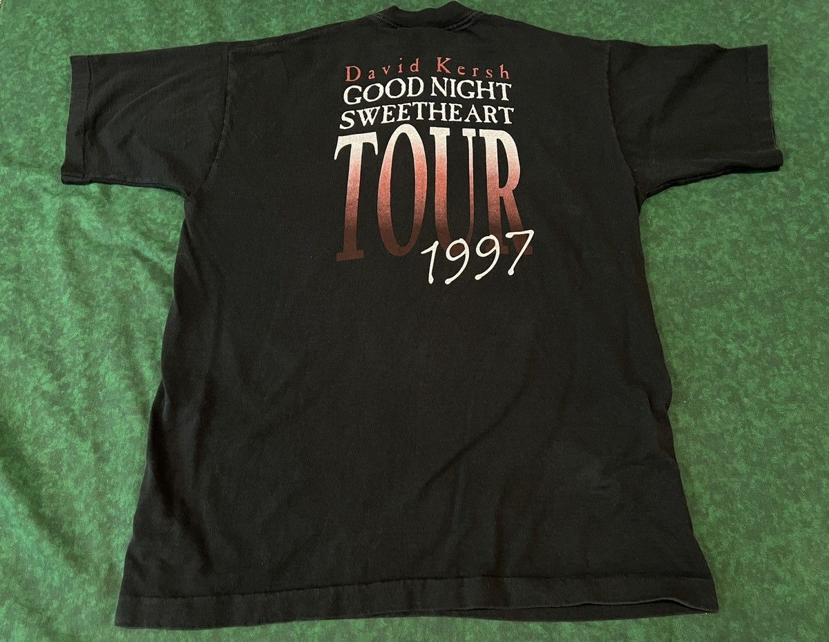 Band Tees × Vintage David Kersh Shirt Vintage Tour 1997 Concert Band Size US L / EU 52-54 / 3 - 6 Thumbnail