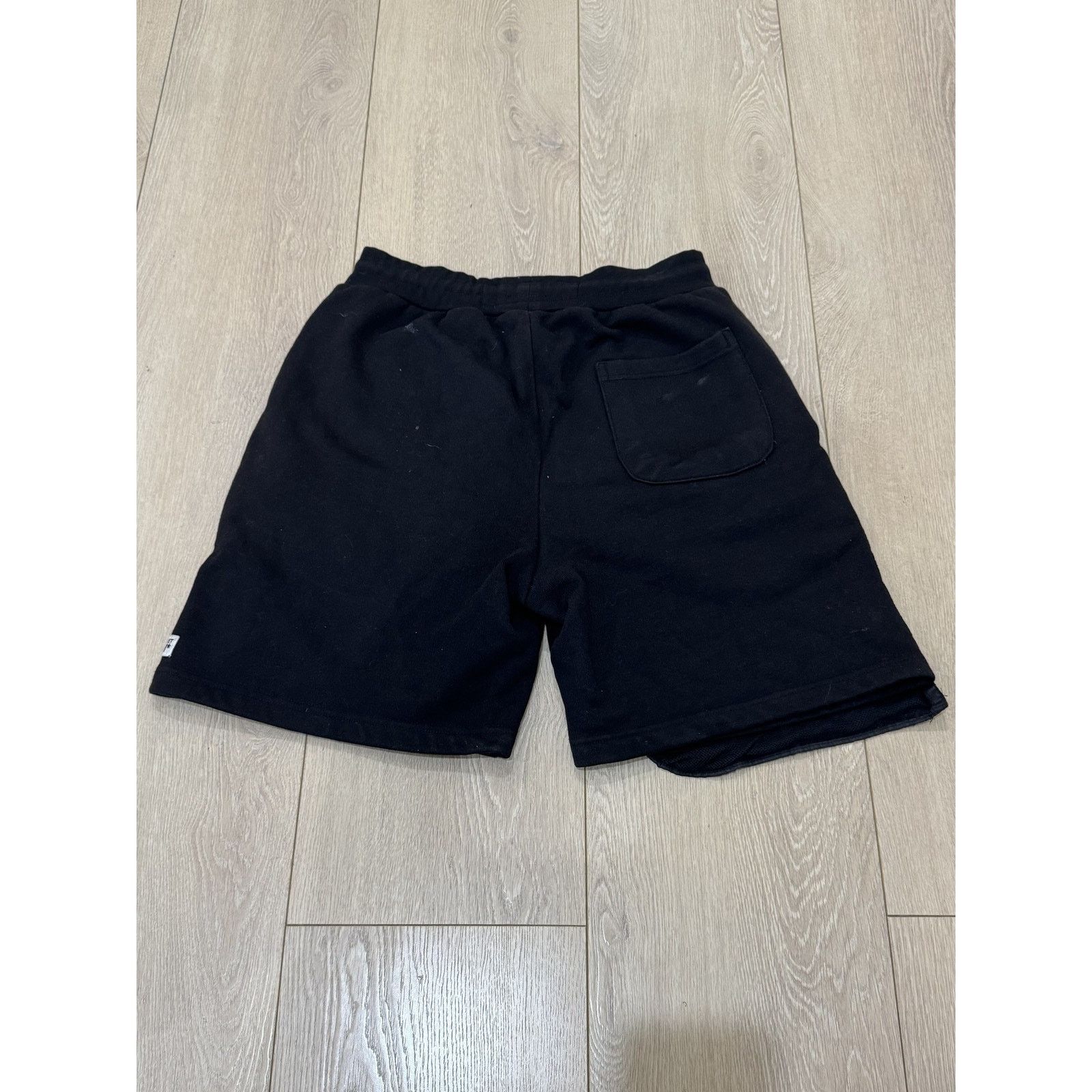Market MARKET RW* Black Cargo Shorts w/ Utility Vest Overlay Size US 31 - 7 Thumbnail