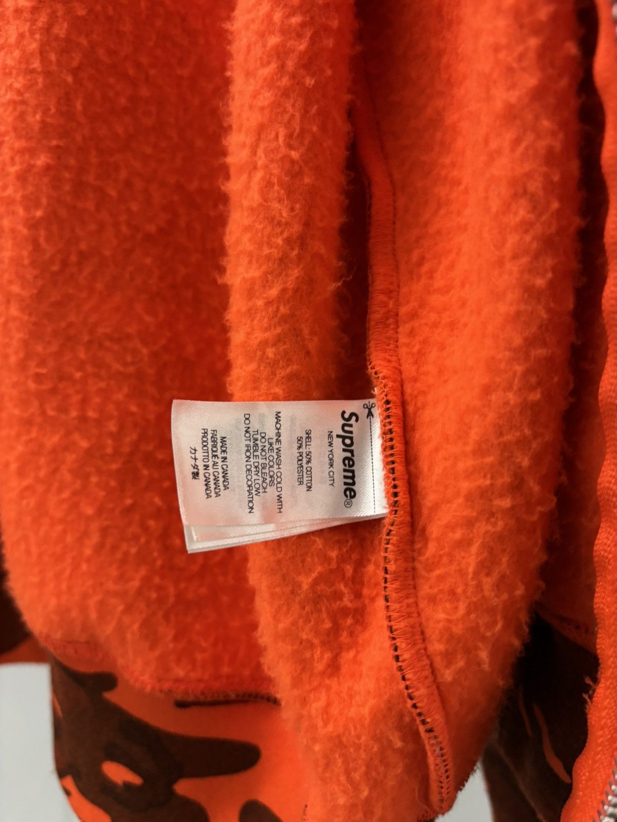 Supreme Supreme Orange Camo Zip Up SS25 Size US M / EU 48-50 / 2 - 5 Thumbnail