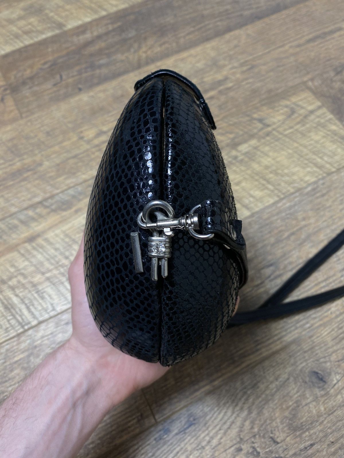 Japanese Brand × Vintage Vintage Reptile Leather Bag - Unique Style Size ONE SIZE - 8 Thumbnail