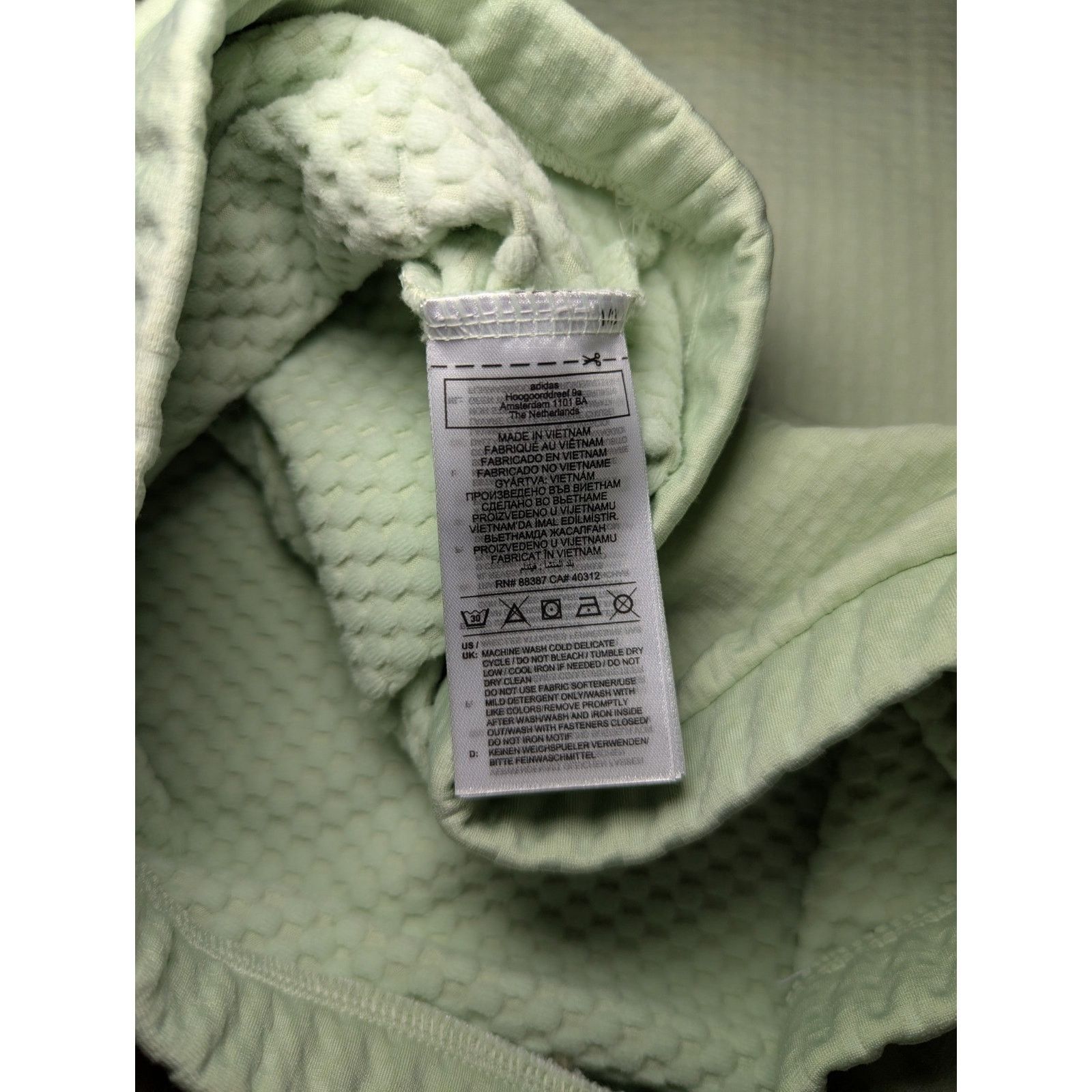 Adidas Adidas Men's Large WM Phoenix Open Golf 1/4 Zip Hoodie Size US L / EU 52-54 / 3 - 8 Thumbnail