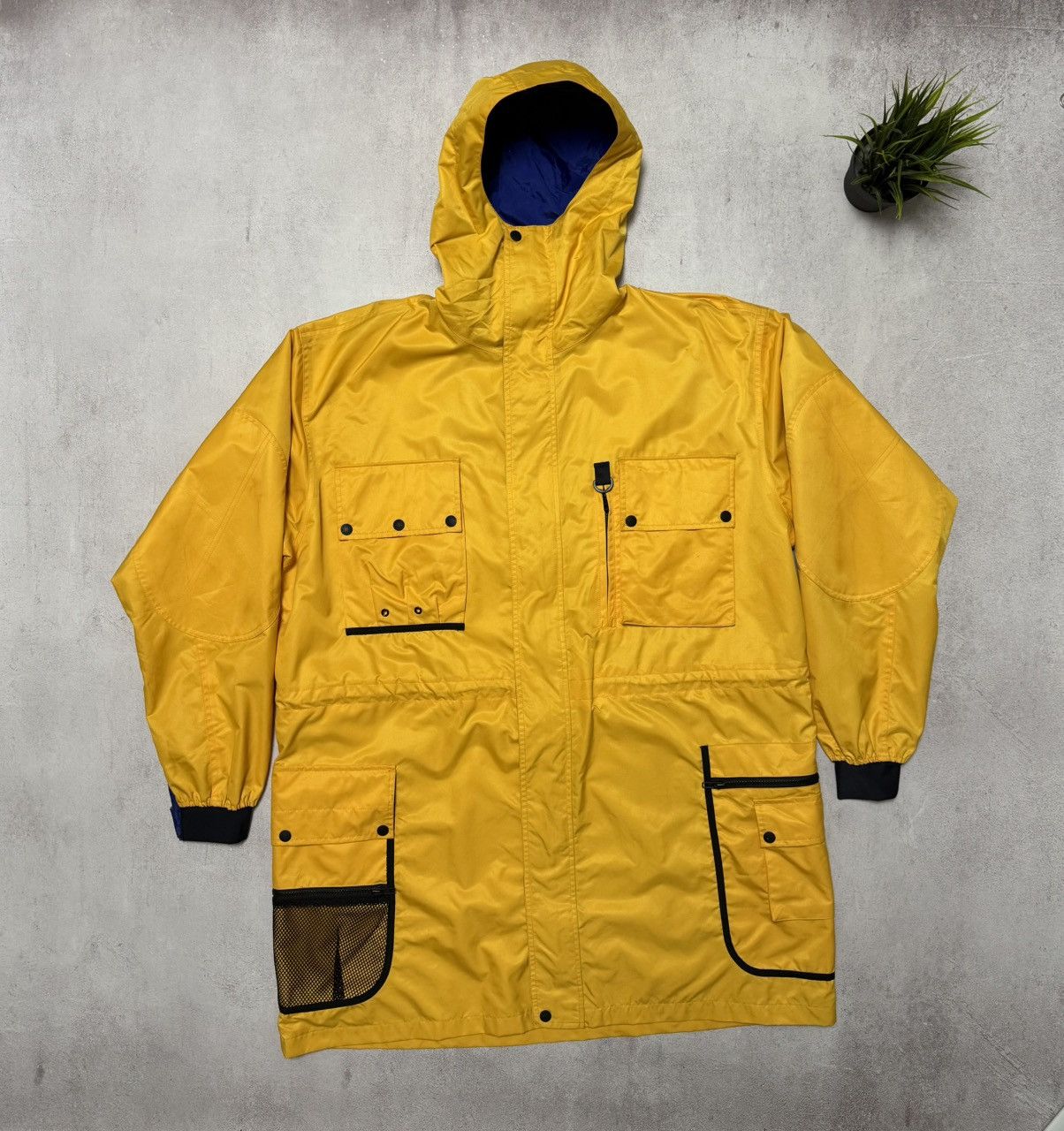 Polo Ralph Lauren × Vintage Vintage Polo Ralph Lauren Hi-Tech Jacket Windbreaker 80s Size US XL / EU 56 / 4 - 1 Thumbnail
