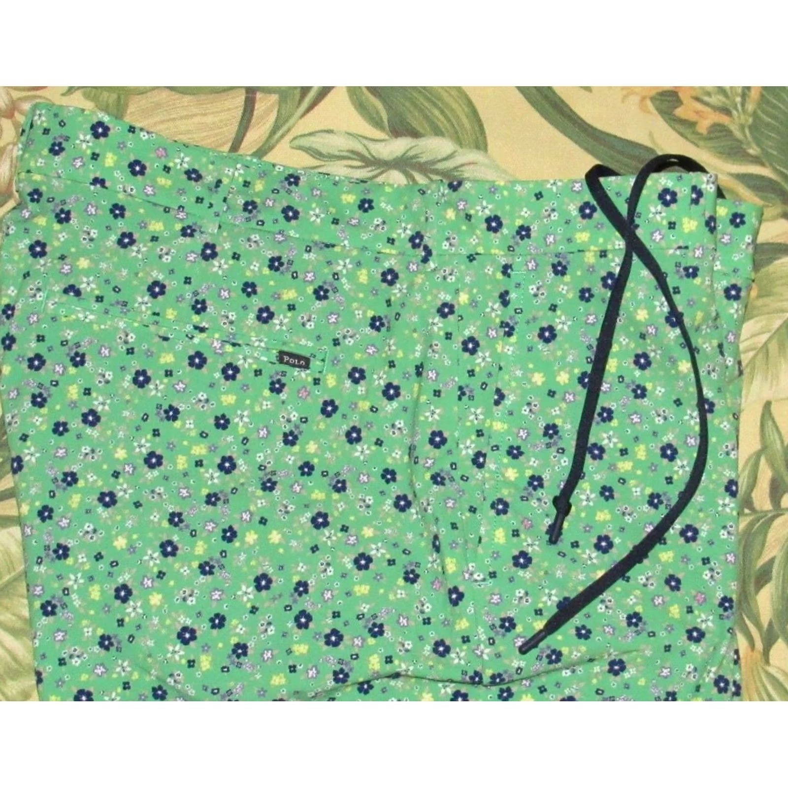Ralph Lauren Polo RALPH LAUREN Green 10" Lined Floral Golf Shorts 34 Size US S / EU 44-46 / 1 - 2 Thumbnail