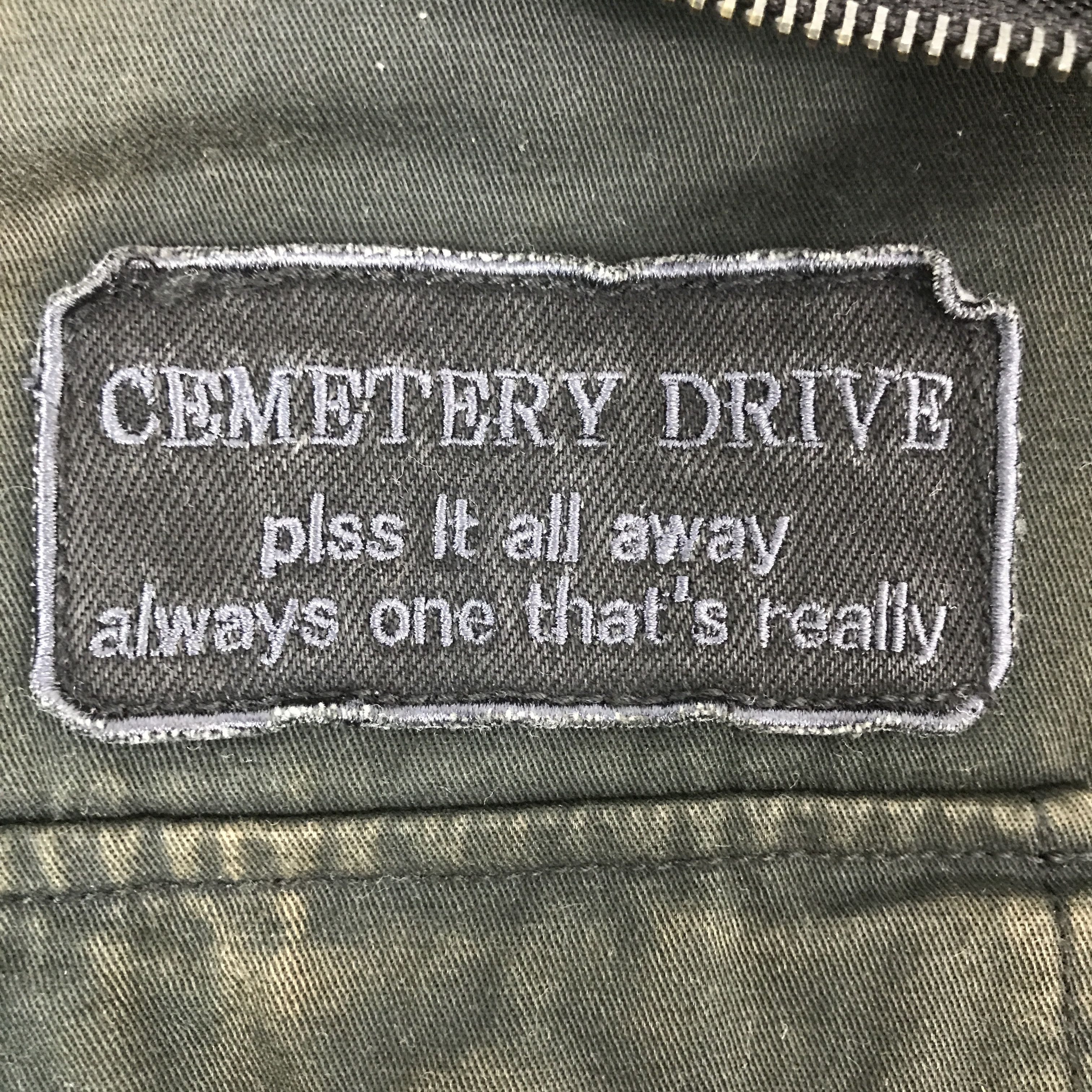In The Attic × Vintage In the attic Distressed faded jacket Cemetery Drive Jacket Size US M / EU 48-50 / 2 - 10 Thumbnail
