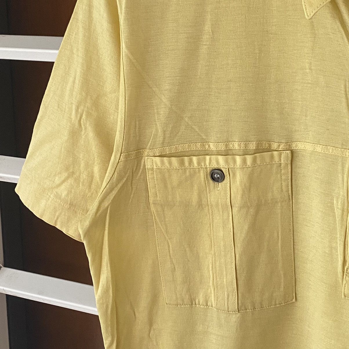 Vintage YSL polo shirt double pocket
