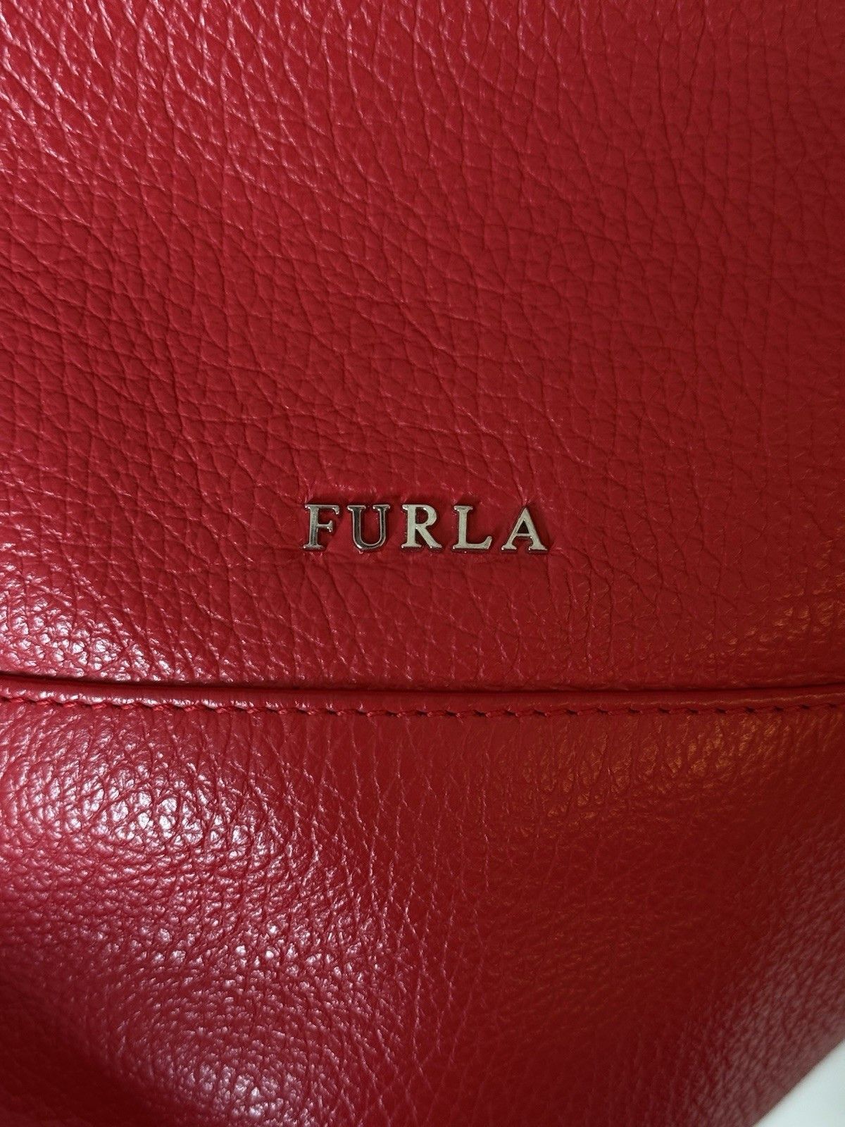 Furla Furla red leather Hobo bag Size ONE SIZE - 12 Thumbnail