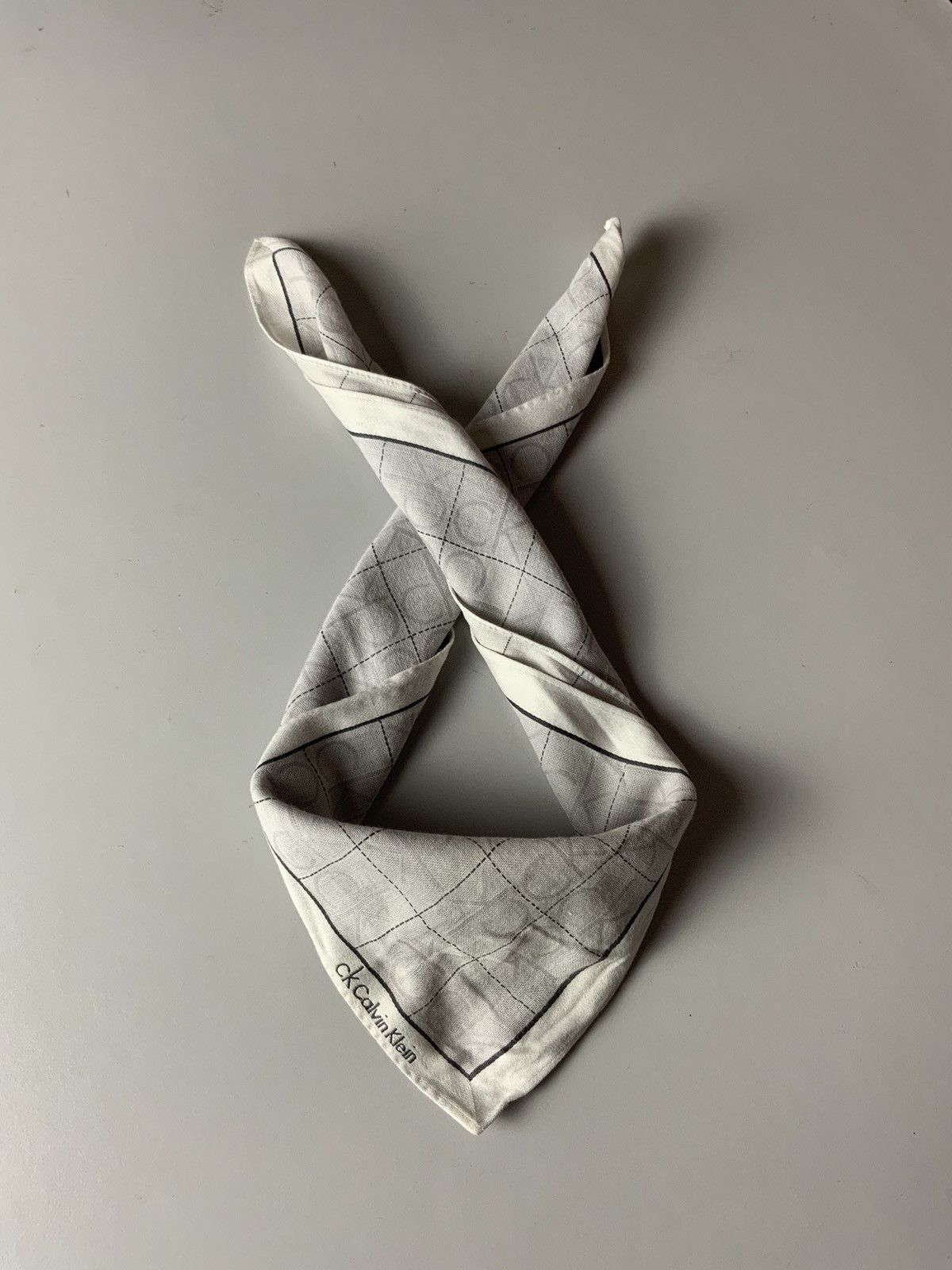 Calvin Klein CK Calvin Klein Monogram Bandana Handkerchief Size ONE SIZE - 1 Thumbnail