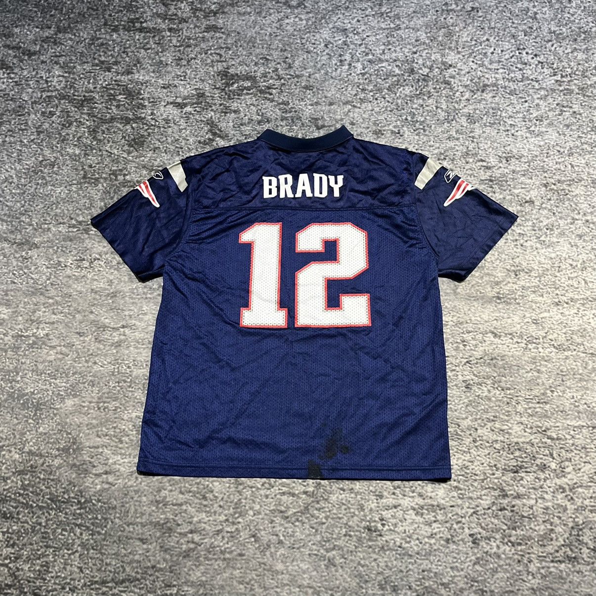 NFL Tom Brady #12 New England Patriots Jersey Reebok Home Medium Size US M / EU 48-50 / 2 - 2 Thumbnail