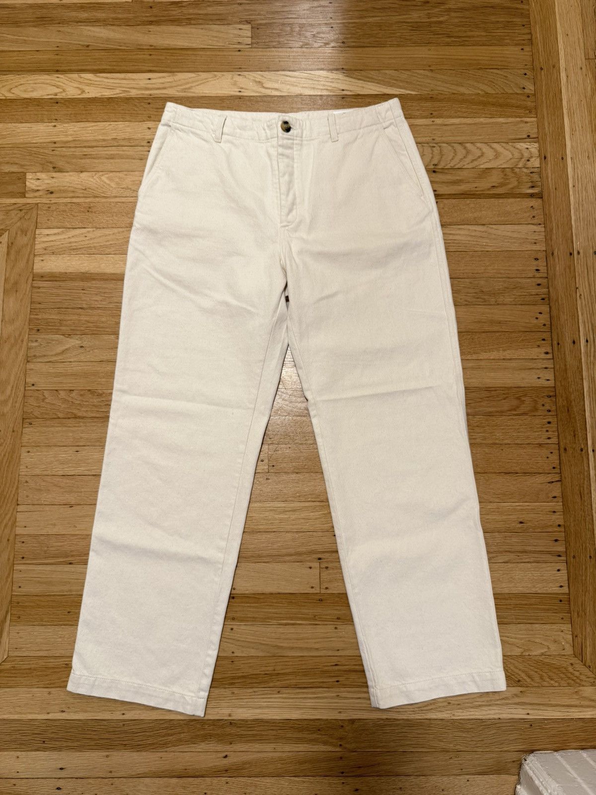 Hope Hope Stockholm Van Trousers Off White Size 50 Relaxed Fit Size US 34 / EU 50 - 3 Thumbnail