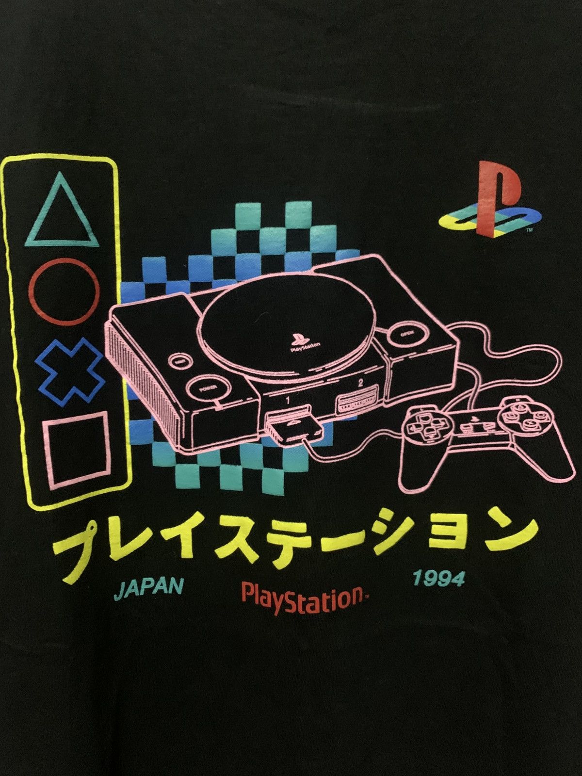 Playstation Vintage PlayStation 1994 Japan Console Graphic Tee Size US L / EU 52-54 / 3 - 4 Thumbnail